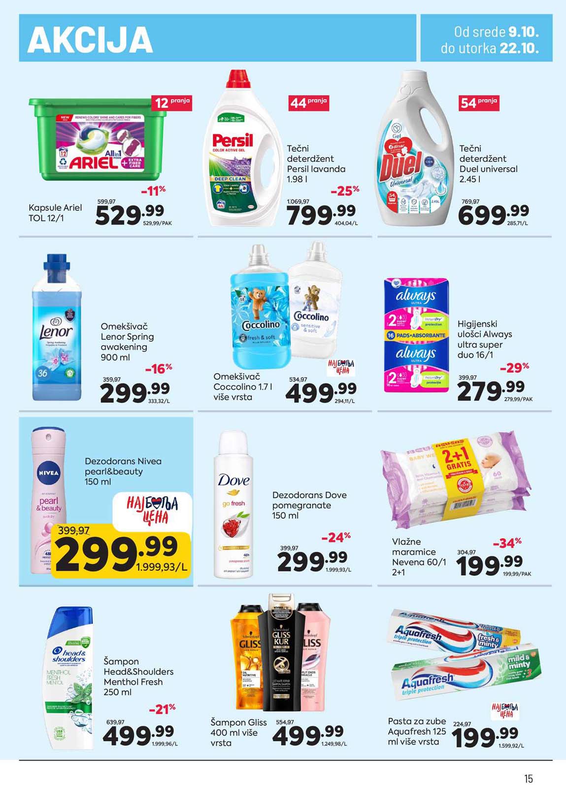 PERSU Katalog sta je na akciji AKCIJA