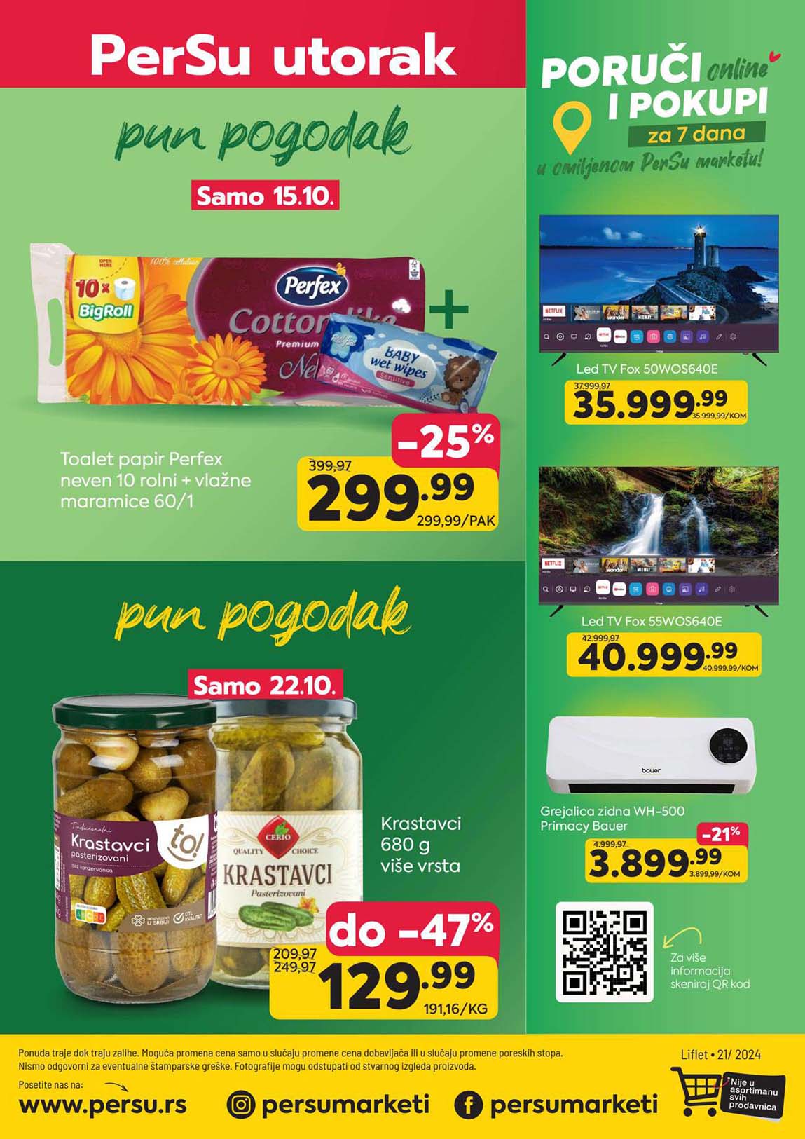 PERSU Katalog sta je na akciji AKCIJA