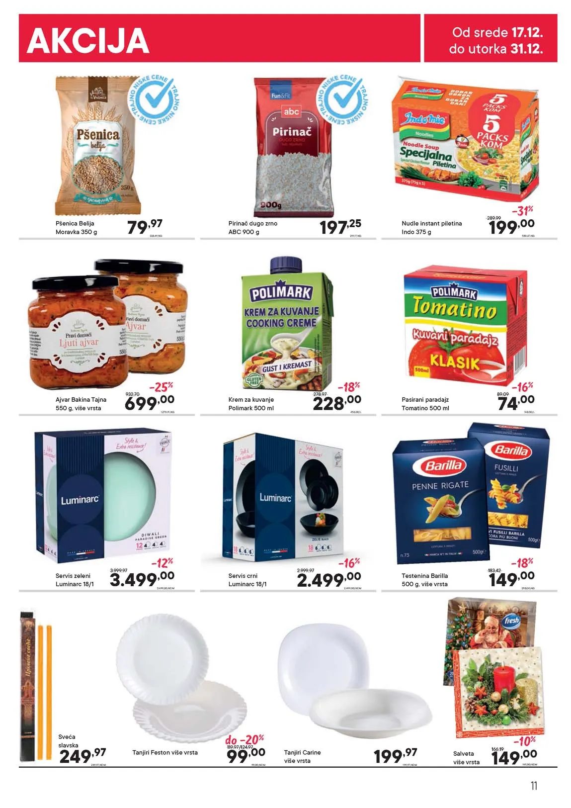 Persu akcija katalog sniženja