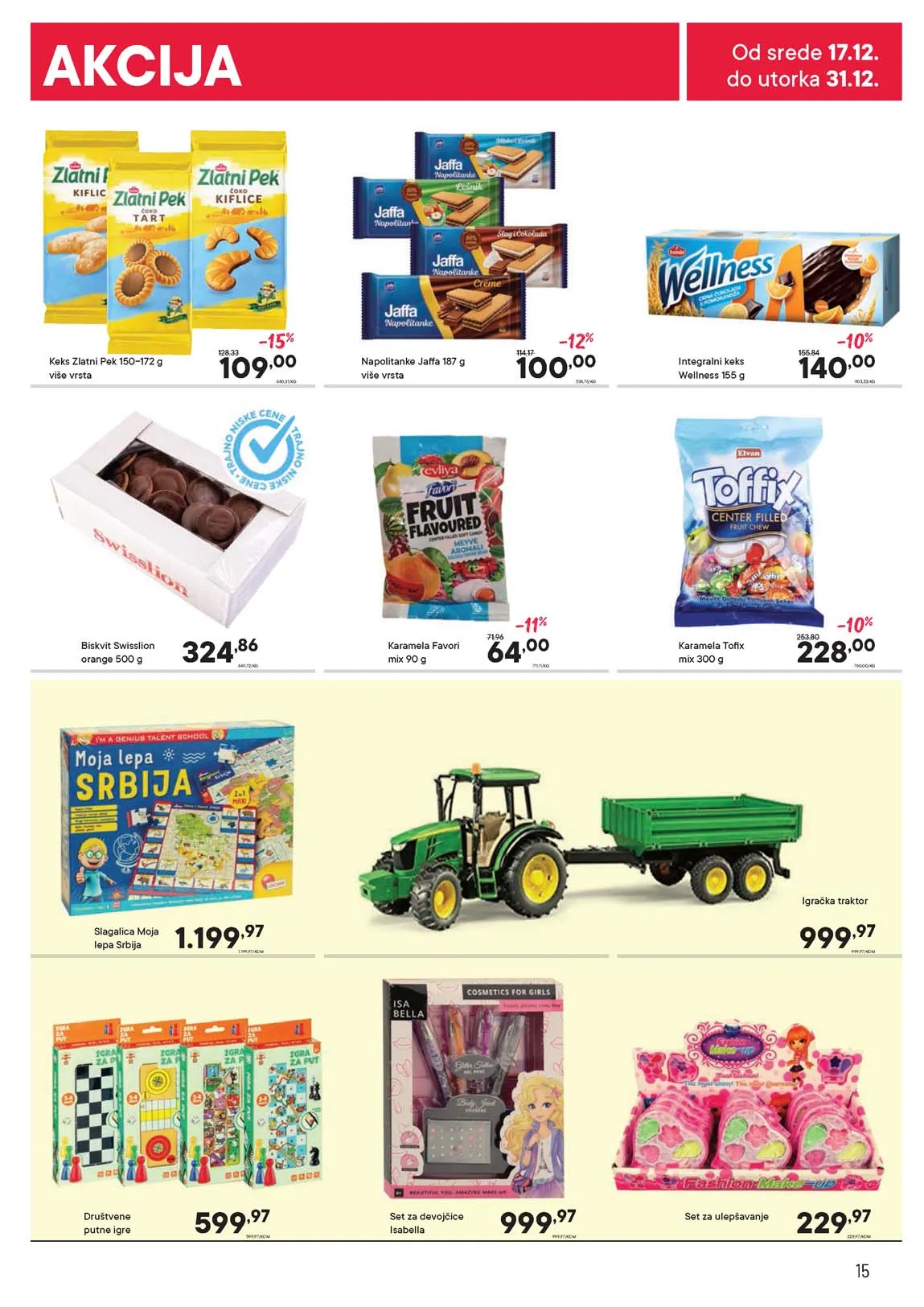 Persu akcija katalog sniženja