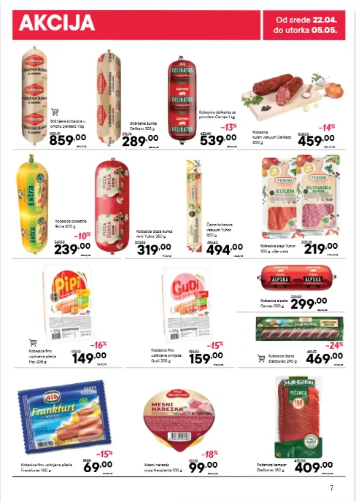 Persu akcijski katalog strana 7 do 05. maja 2026. promotivne ponude Srbija