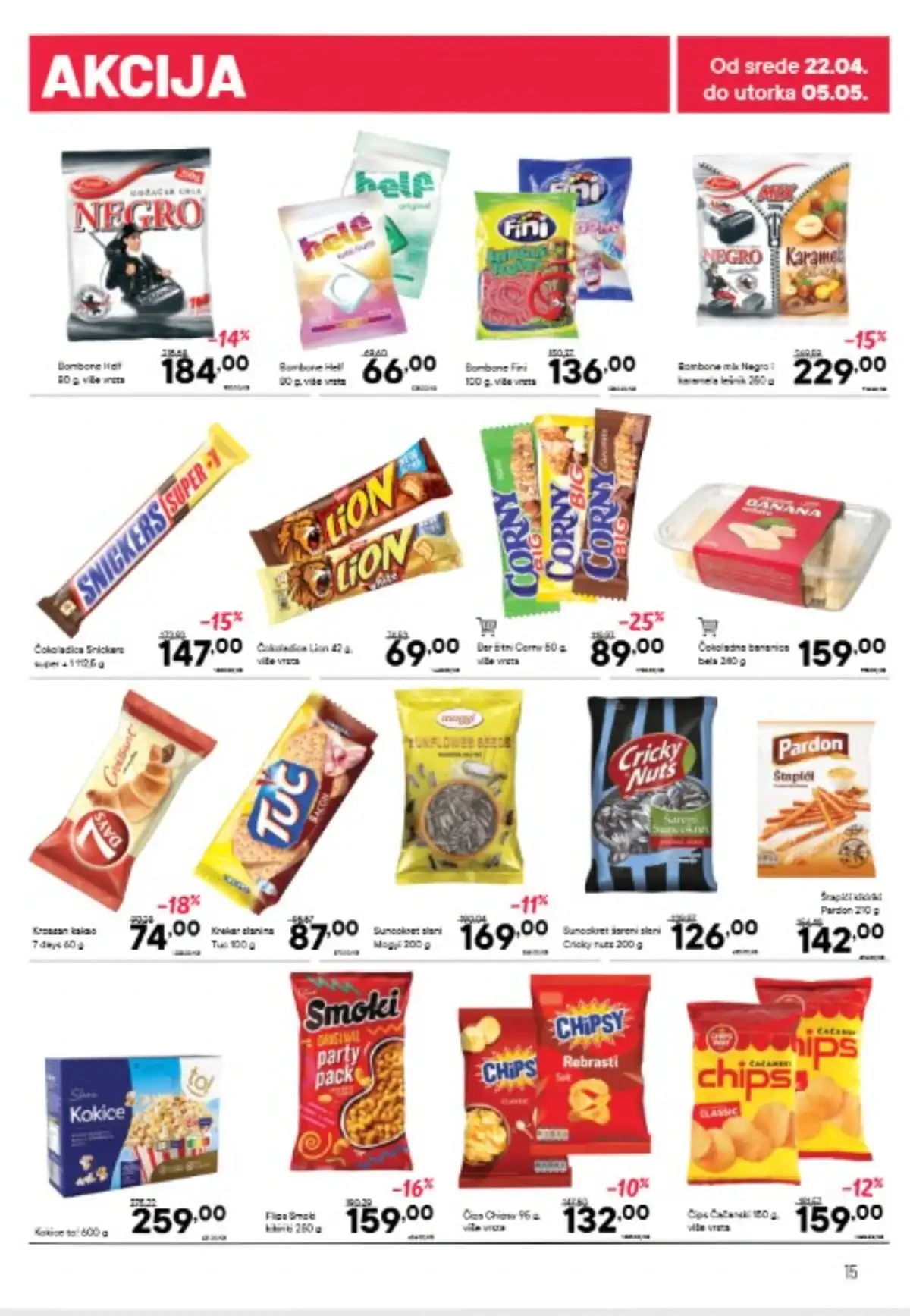 Persu akcija strana 15 kataloga do 05. maja 2026. niske cene Srbija