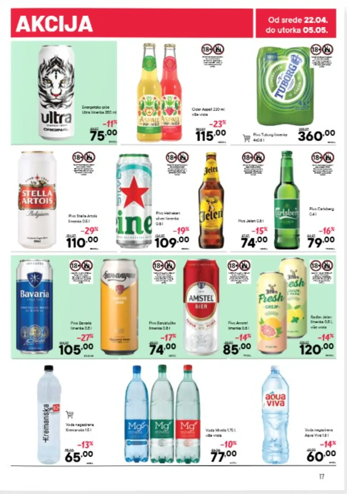 Persu akcija strana 17 kataloga do 05. maja 2026. promotivne cene Srbija