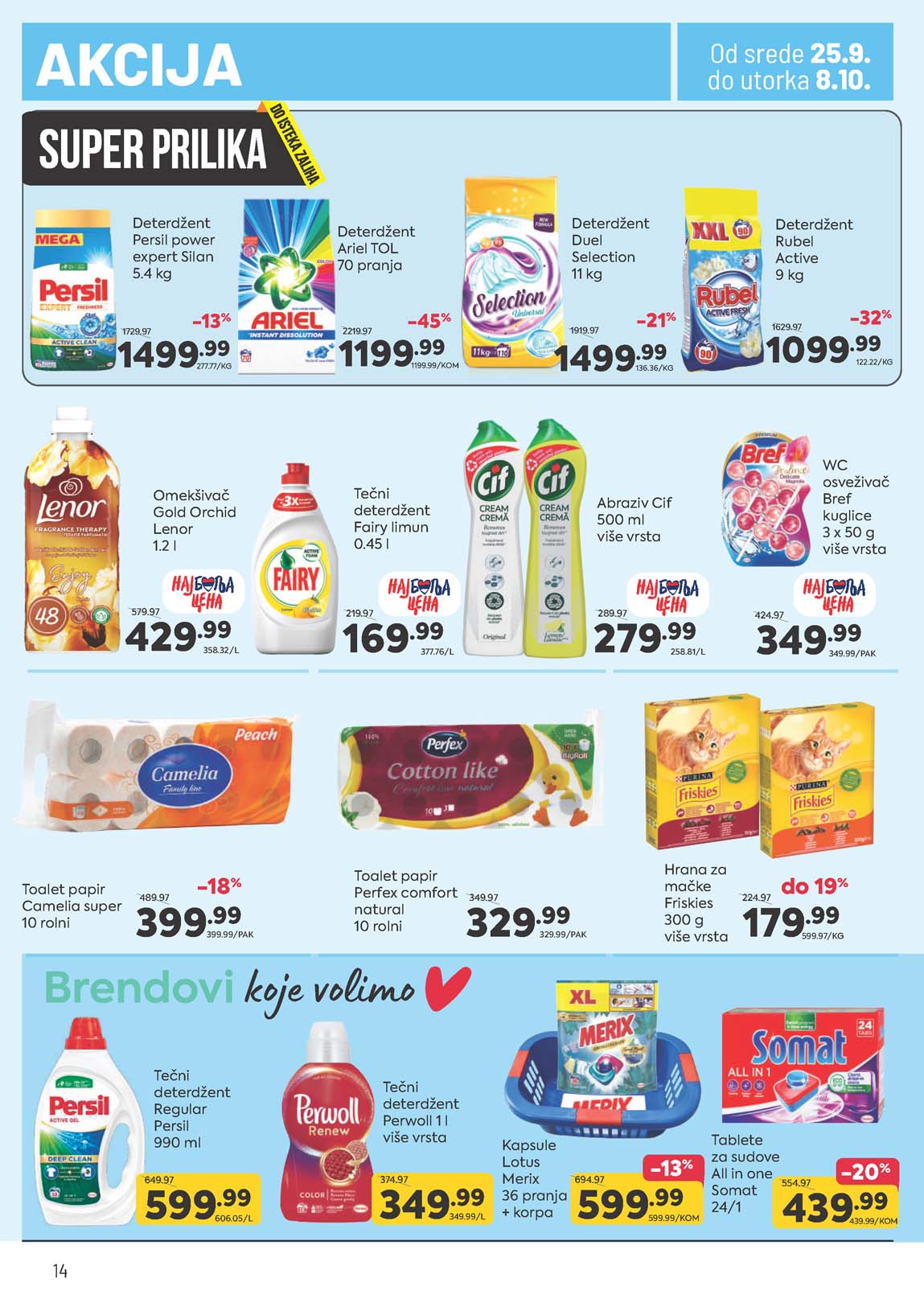 PERSU Katalog sta je na akciji AKCIJA