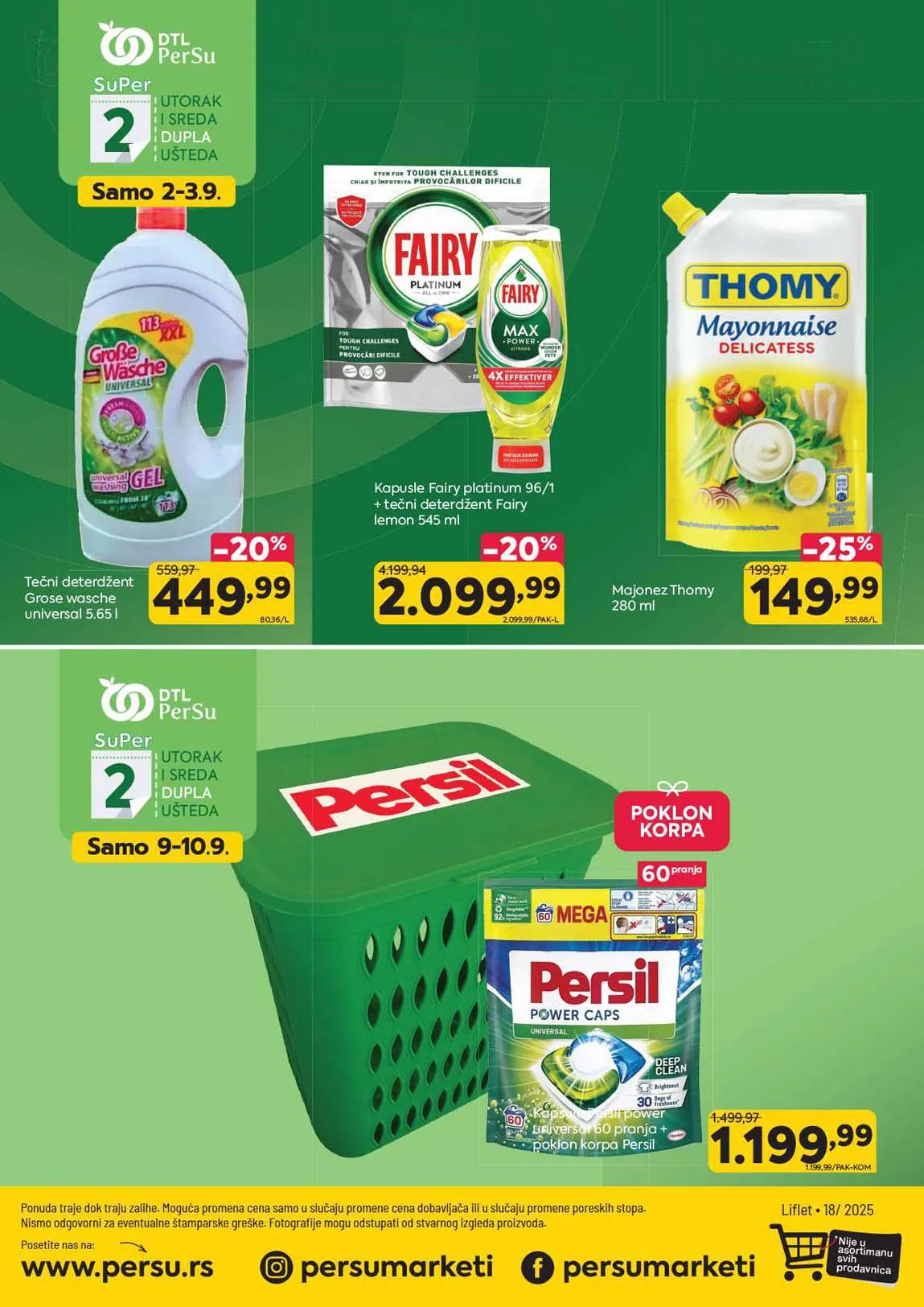 Katalog Persu sniženja