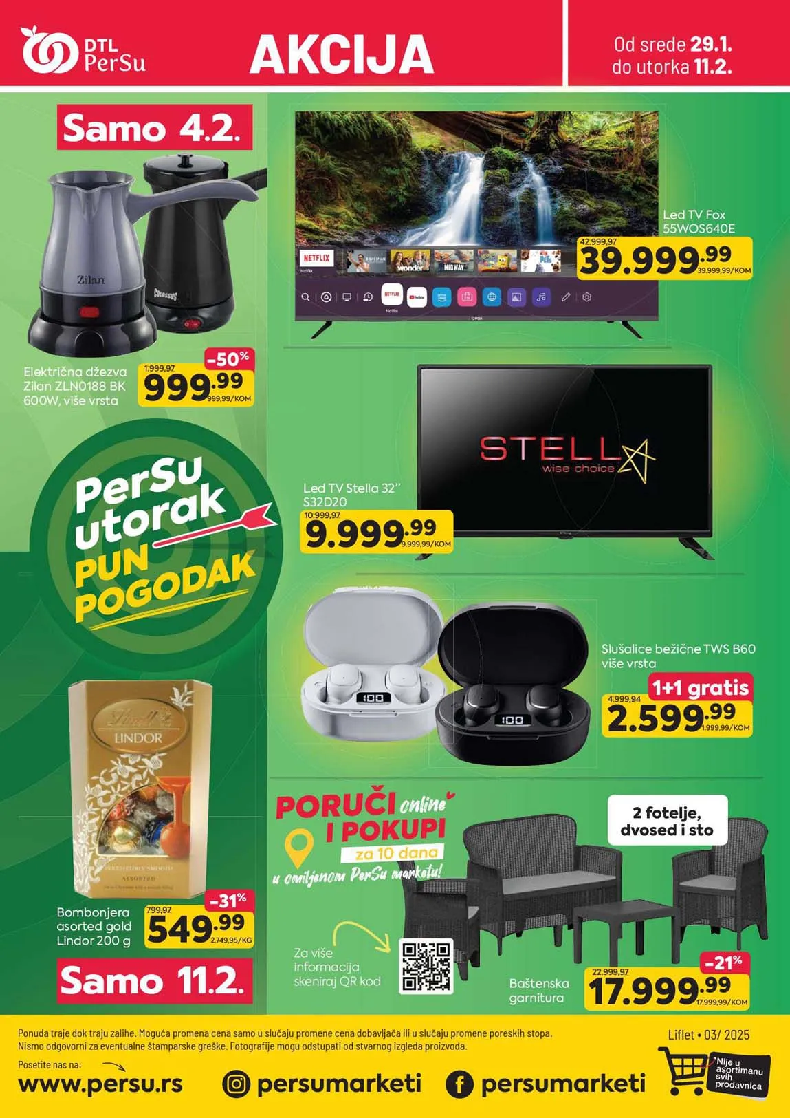 Katalog Persu sniženja