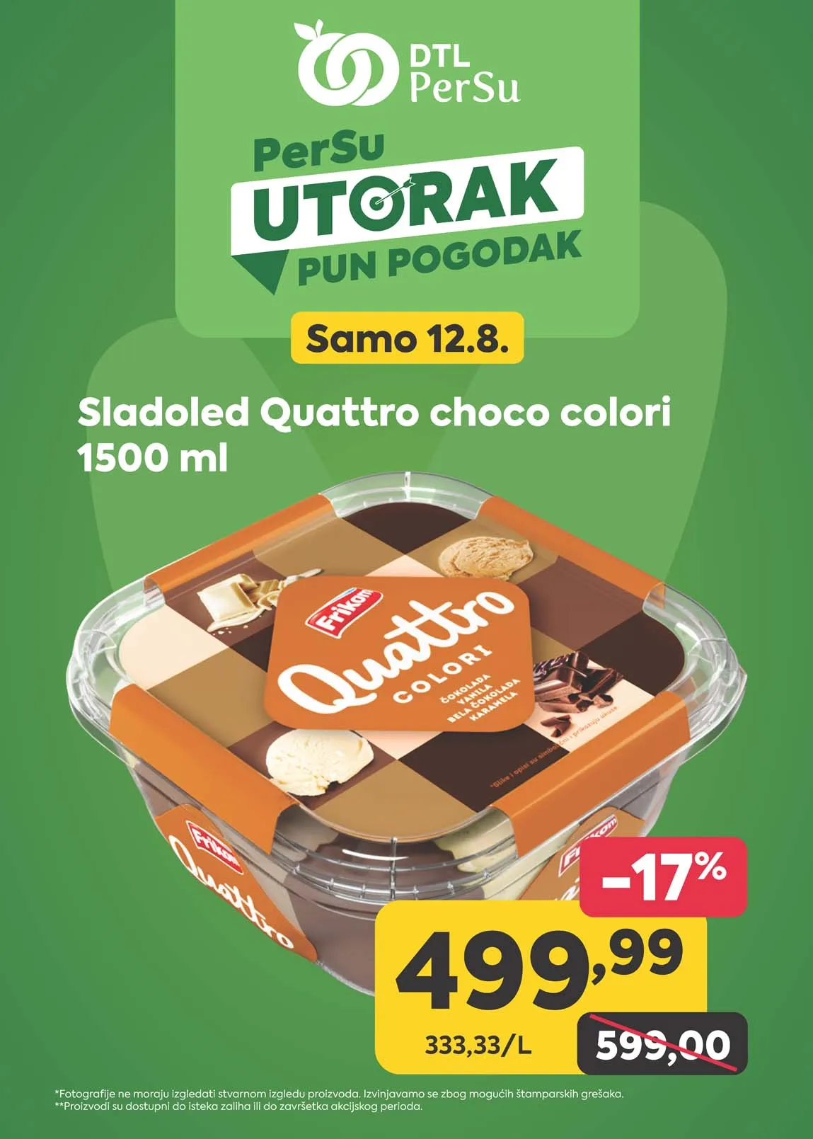 Persu marketi: „Utorak pun pogodak“ – Najbolja sniženja za 12.08.2025.