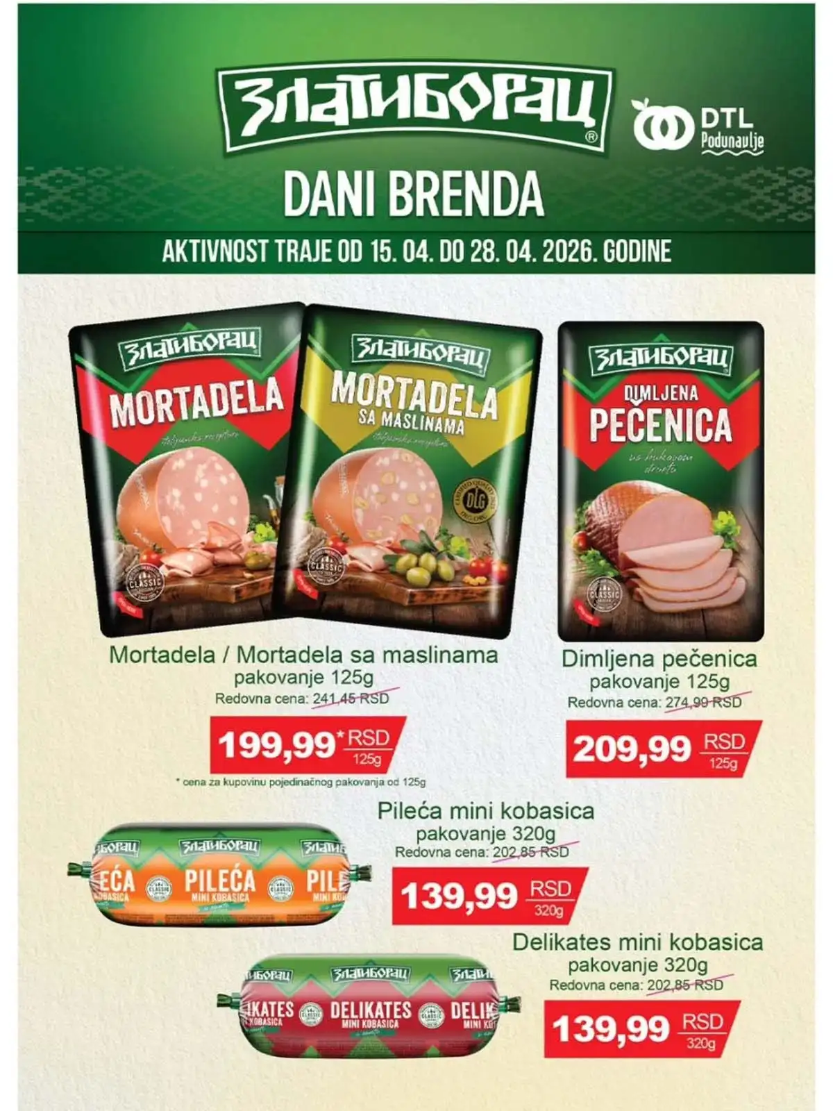 Podunavlje vikend ponuda sniženja