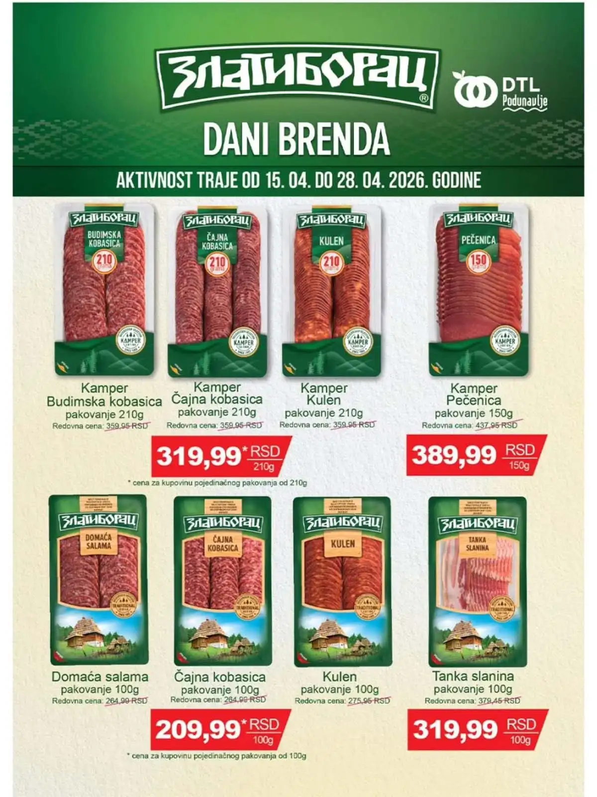 Podunavlje vikend ponuda sniženja