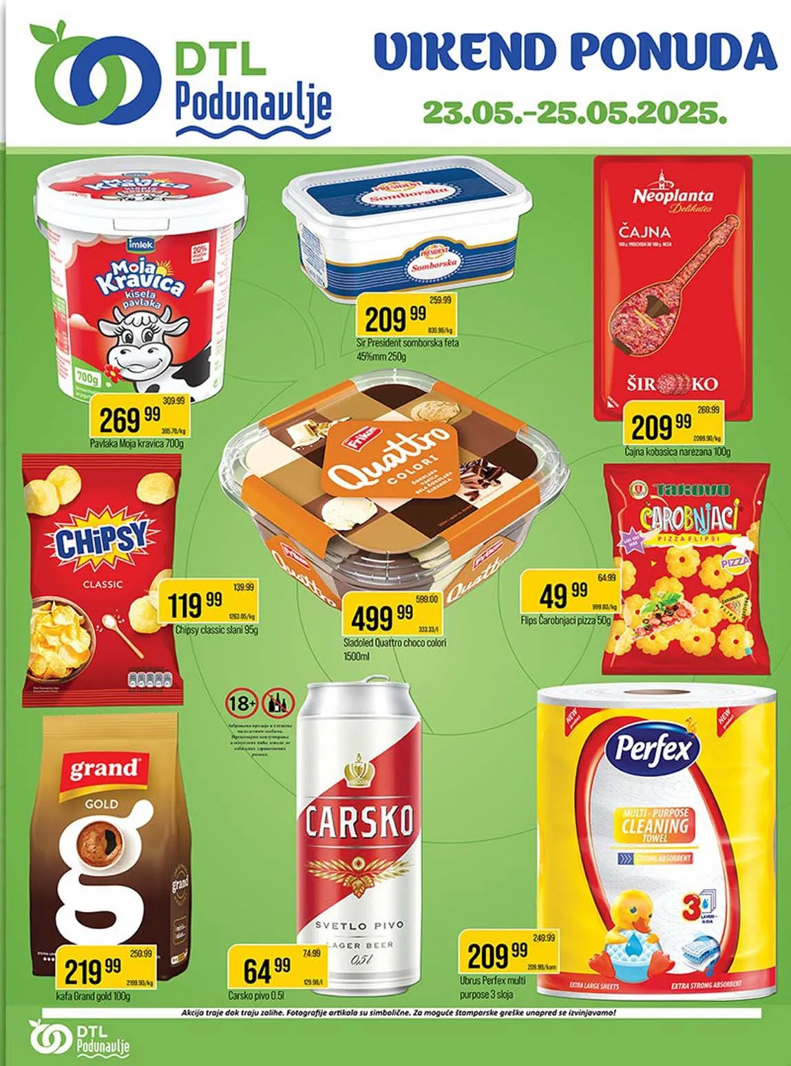 PODUNAVLJE Vikend akcija sniženja do 25.05.2025