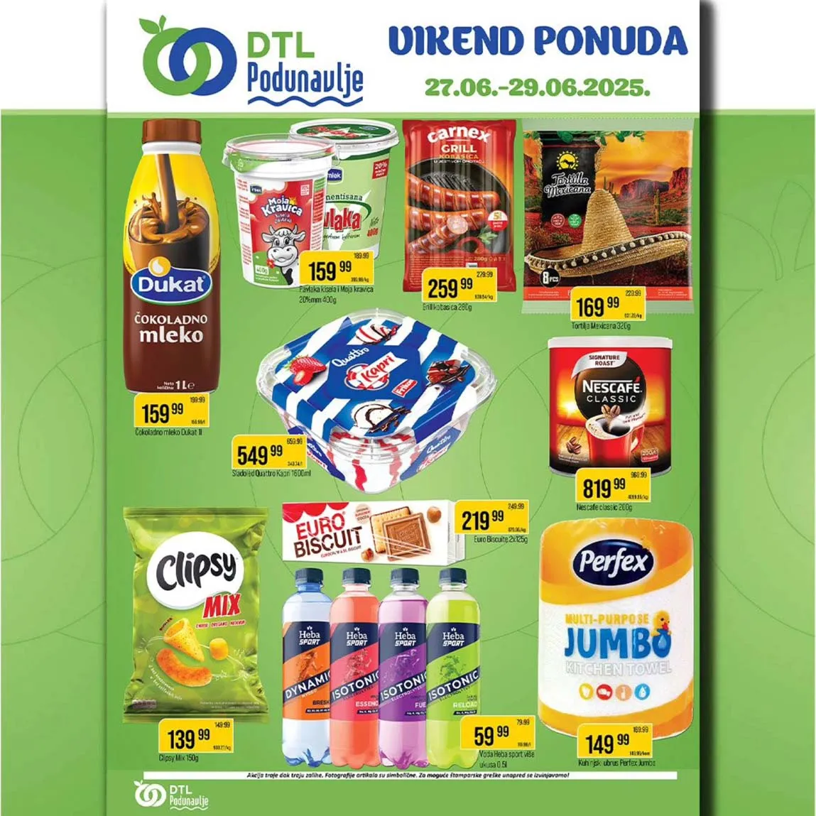 PODUNAVLJE Vikend akcija sniženja do 29.06.2025