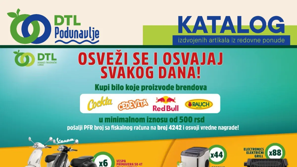 DTL Podunavlje akcija do 50% popusta do 15.06.2026