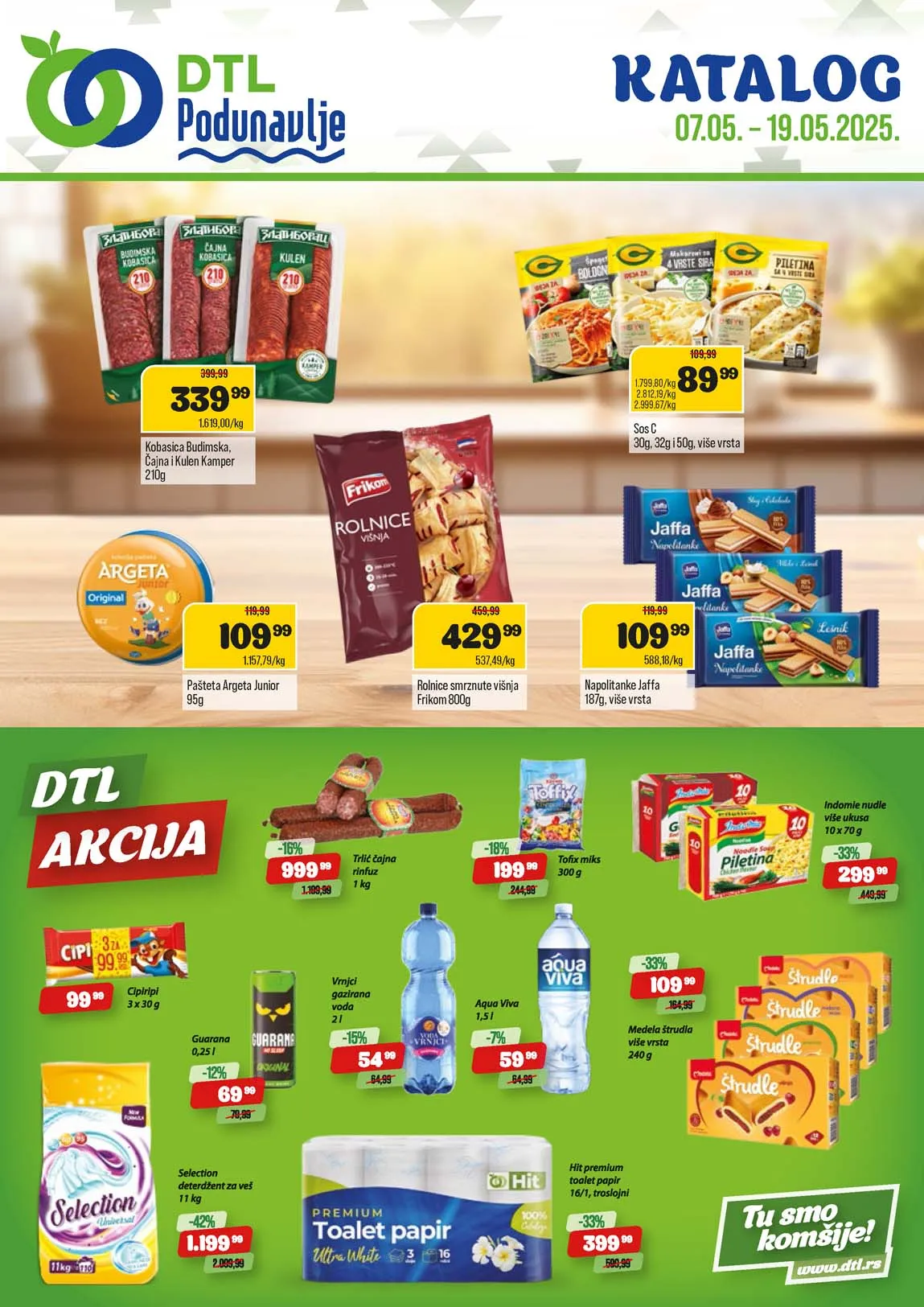 PODUNAVLJE SNIZENJA KATALOG AKCIJA
