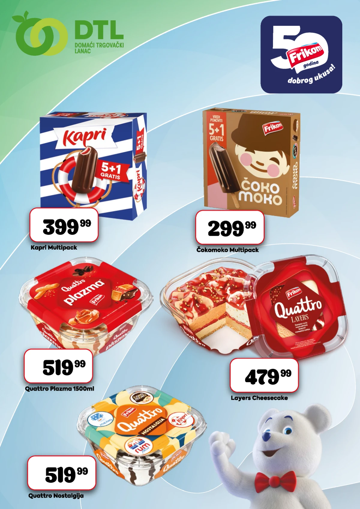 DTL Podunavlje katalog do 29.06.2026 – Frikom sladoledi i zamrznuti deserti