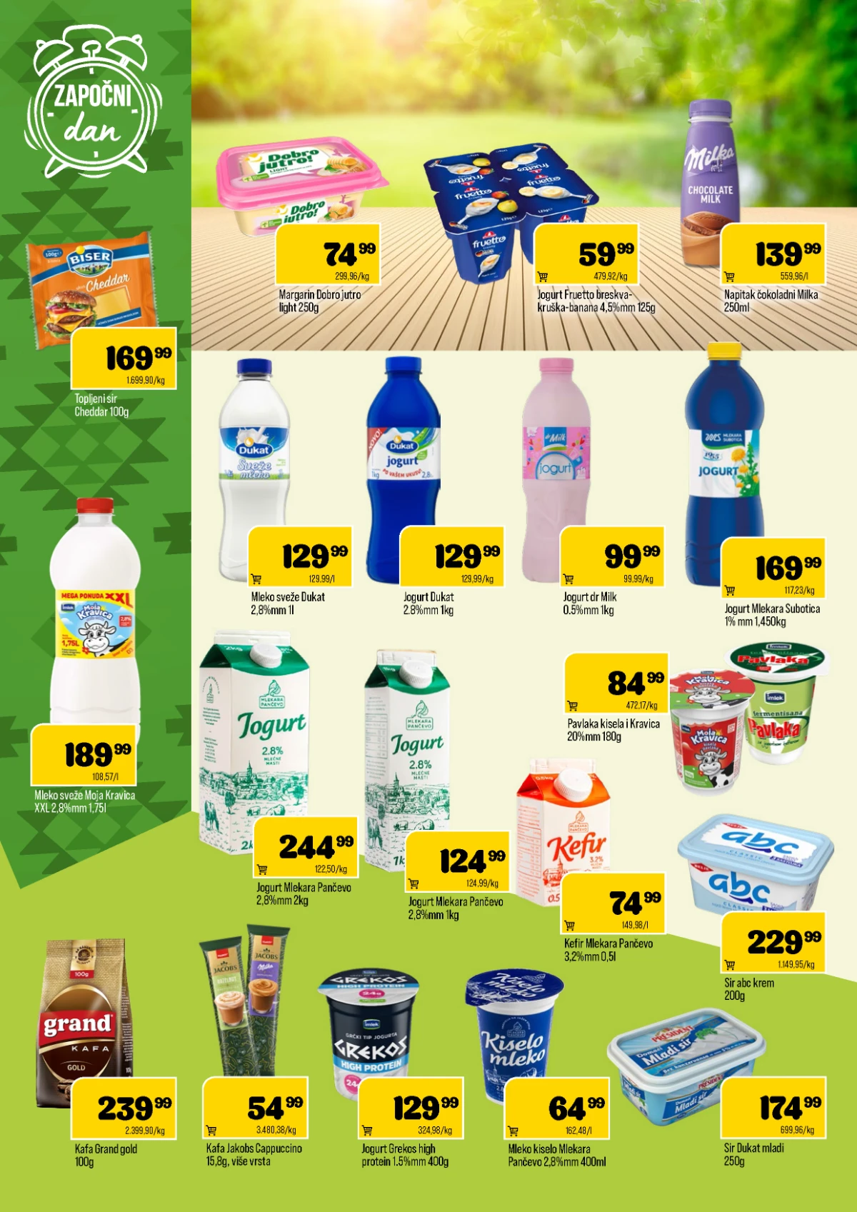 DTL Podunavlje katalog do 29.06.2026 – mlečni proizvodi i doručak