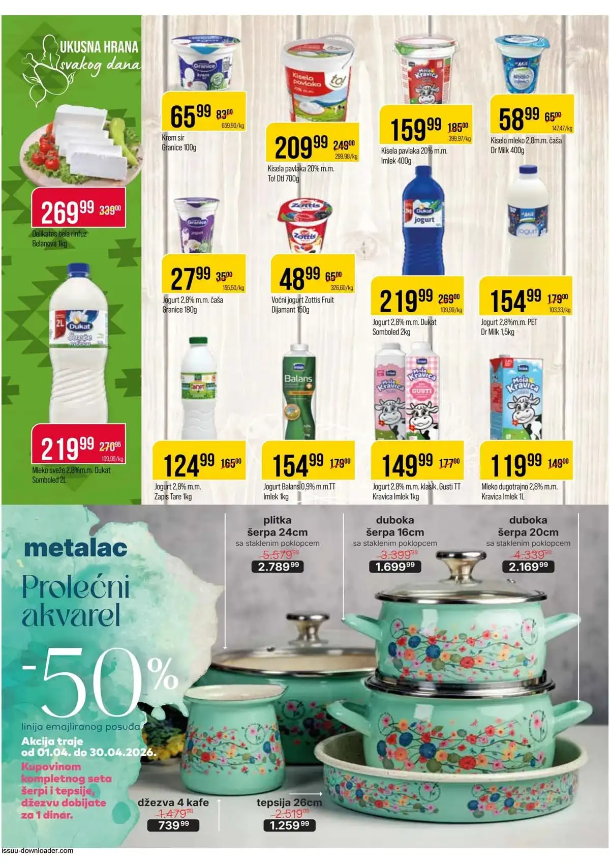 katalog proleter snizenja