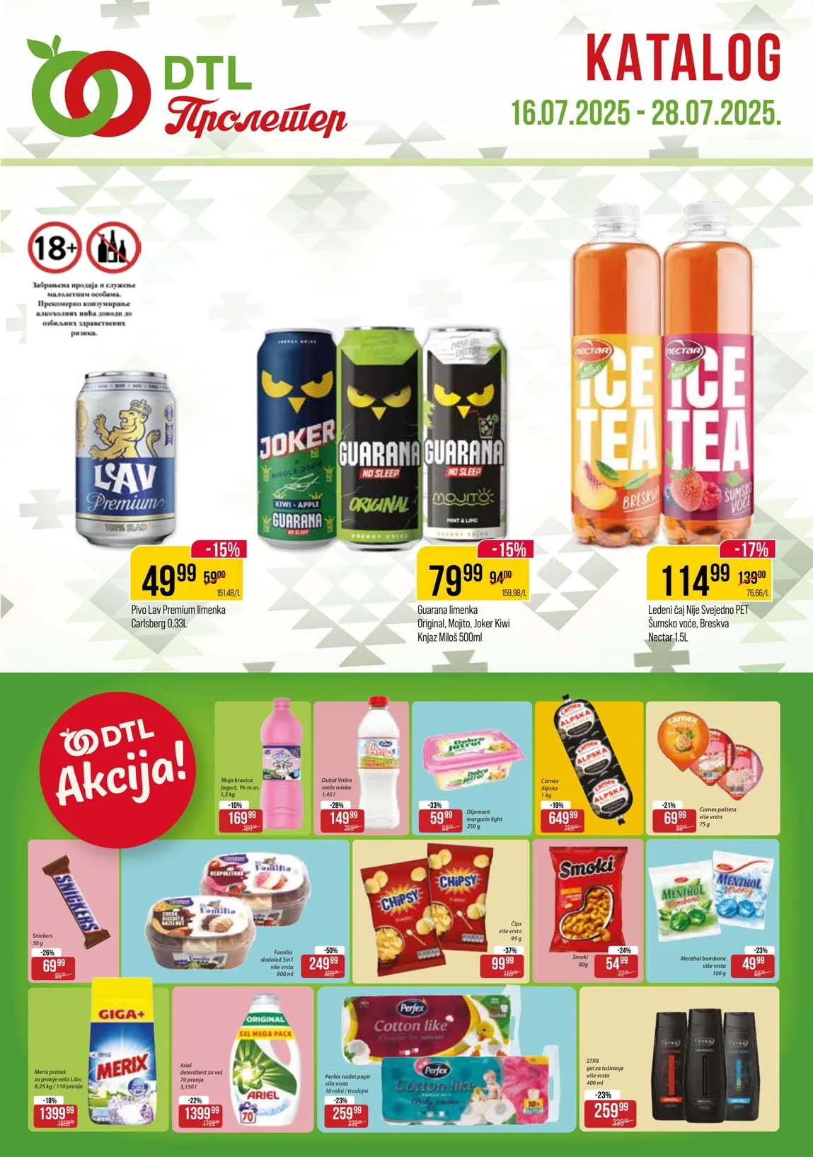 katalog proleter snizenja