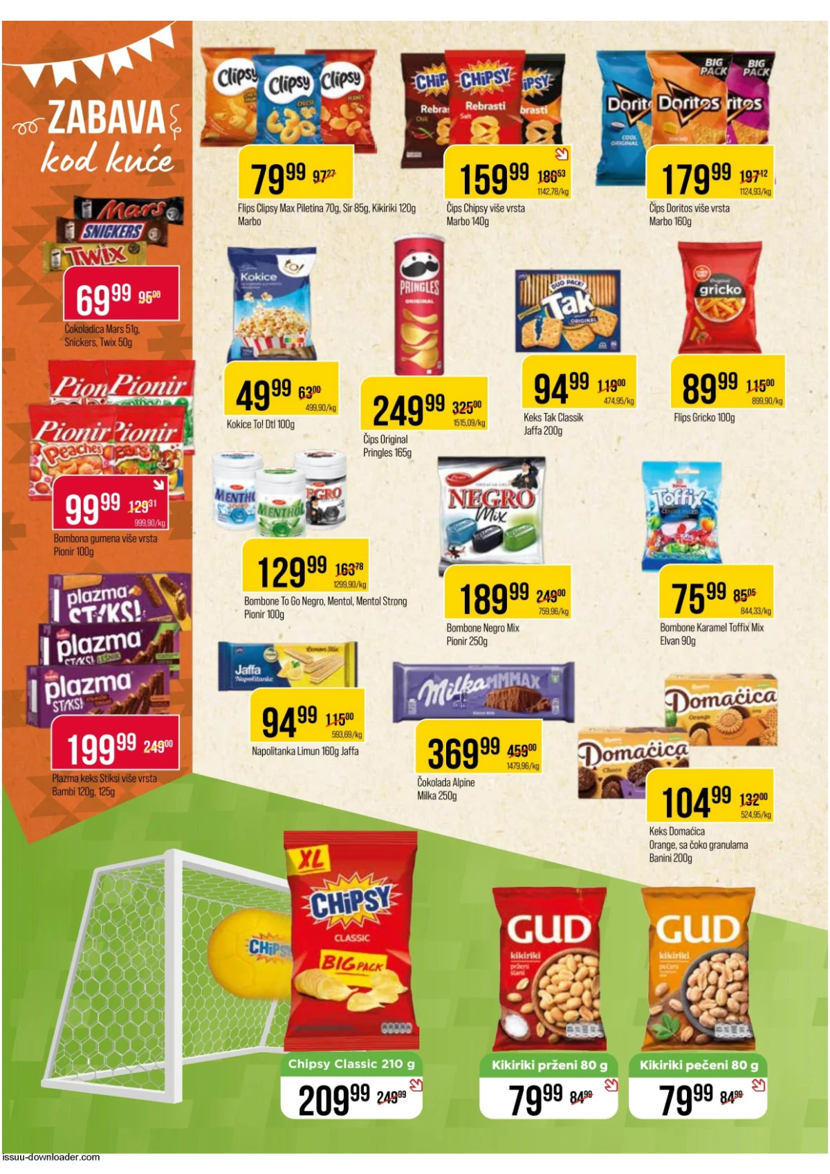 DTL Proleter katalog slatkiša – Plazma, Milka i Haribo proizvodi na sniženju