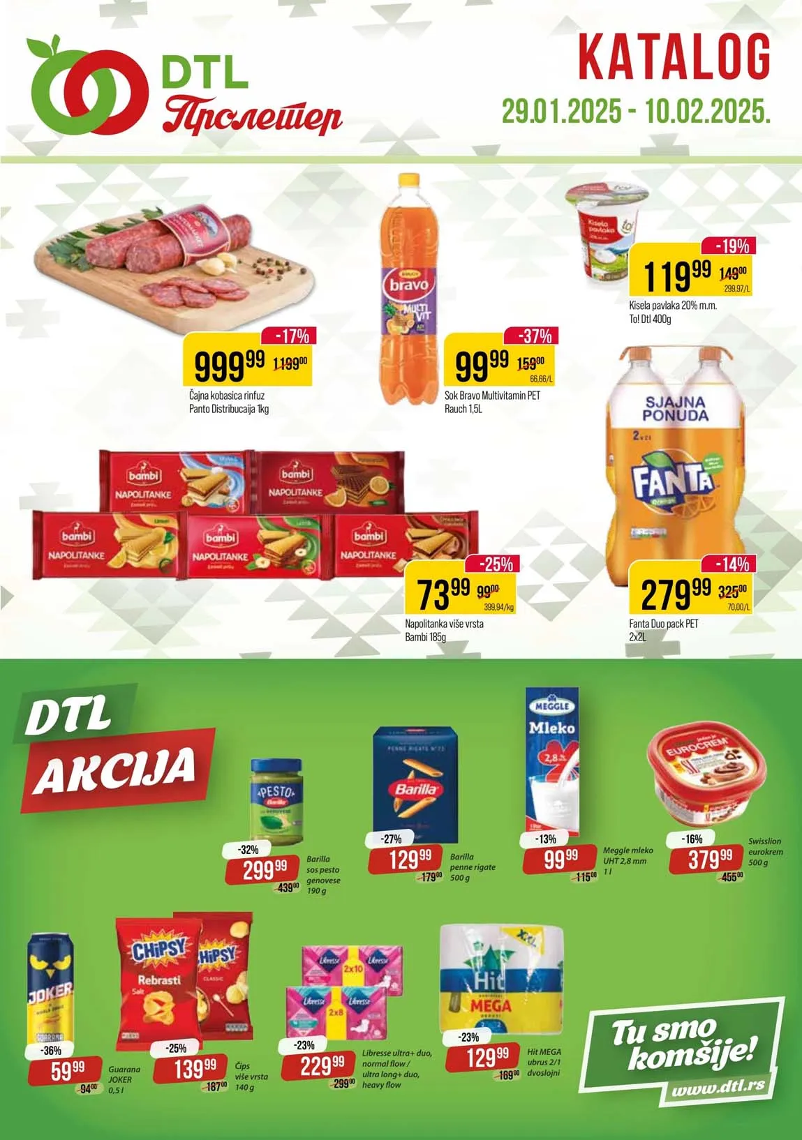 katalog proleter snizenja