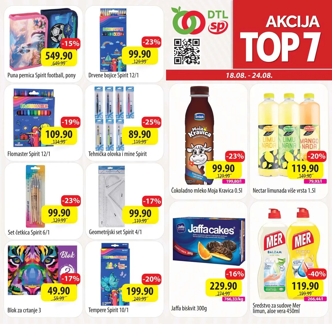 SP Marketi – Top 7 sniženja sa velikim popustima do 24.08.2025.