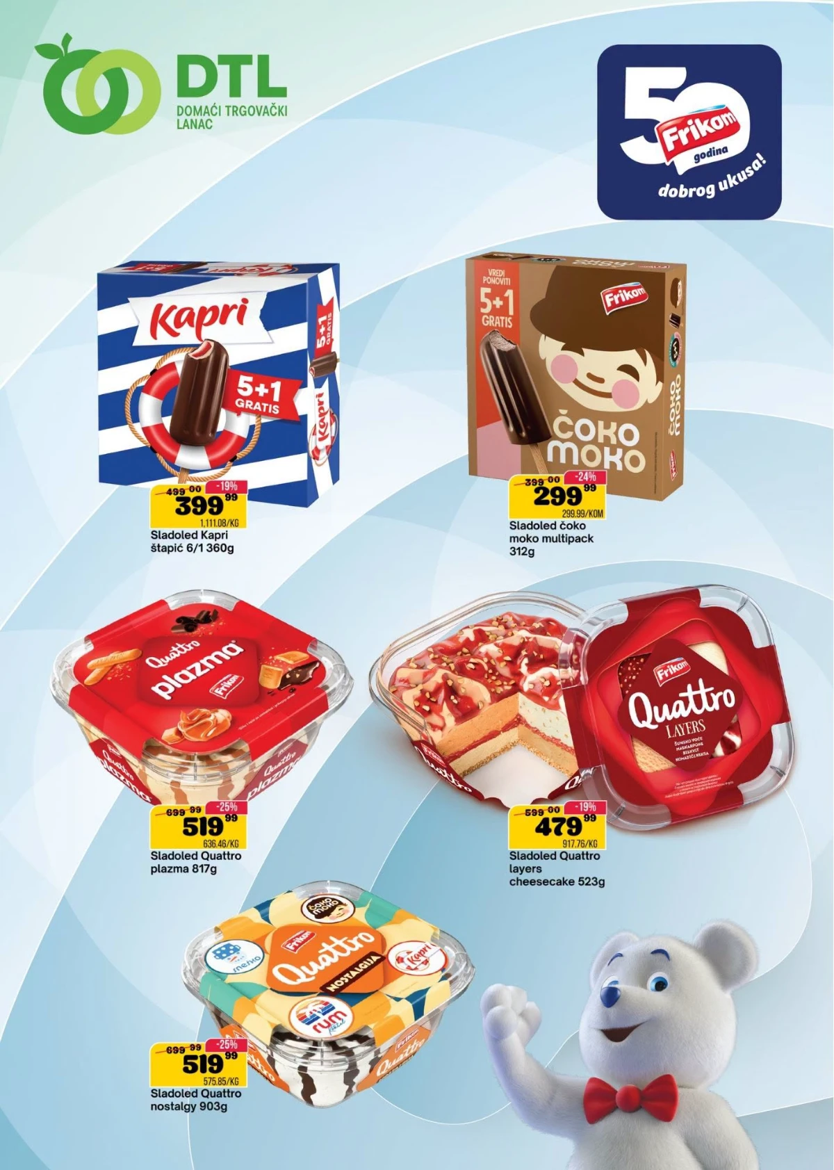 SP Marketi akcija Moja Kravica mleko, jogurt, pavlaka i Balans+ proizvodi po nižim cenama