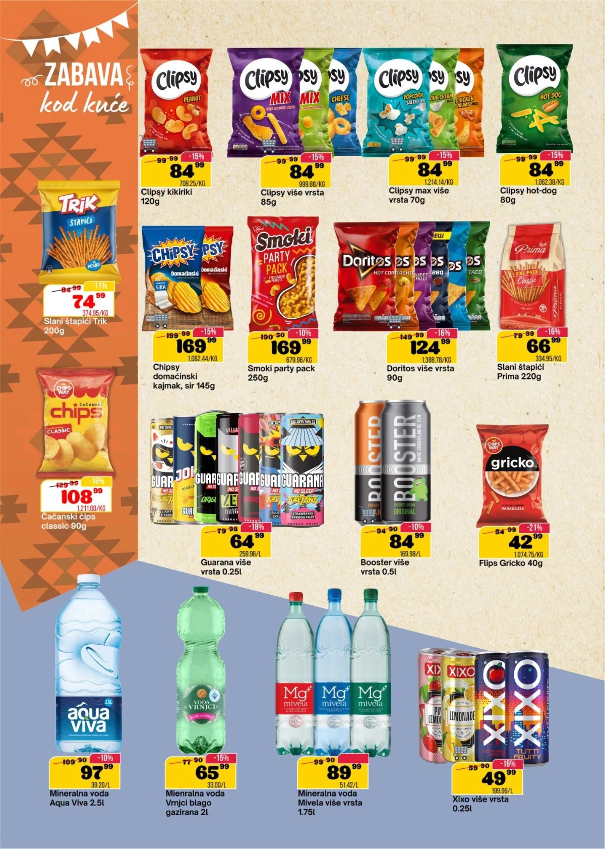 SP Marketi akcija Jelen pivo, Lav, Tuborg i žestoka pića po akcijskim cenama