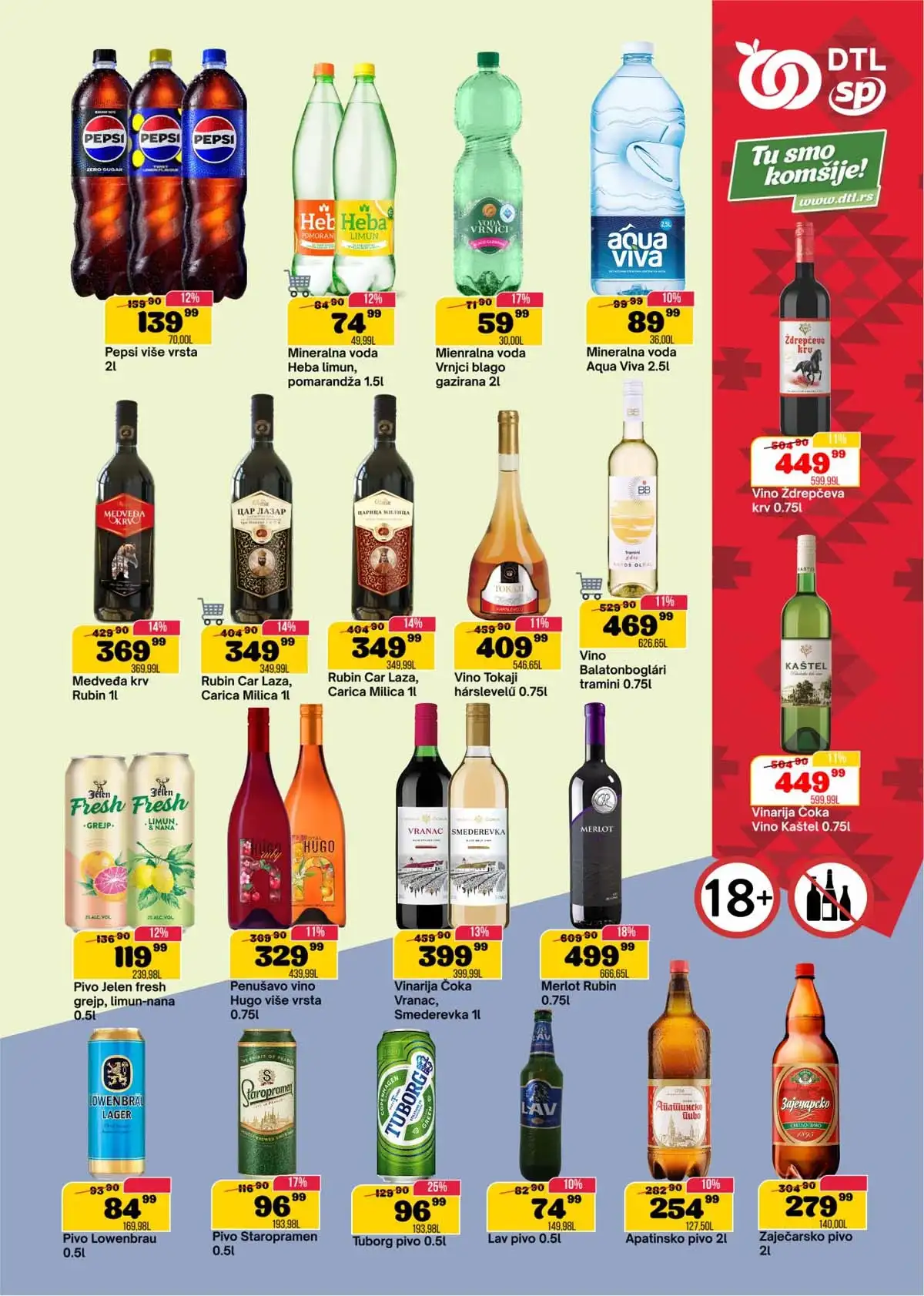 SP Marketi katalog – prehrana i kućne potrepštine na sniženju do 20. aprila 2026