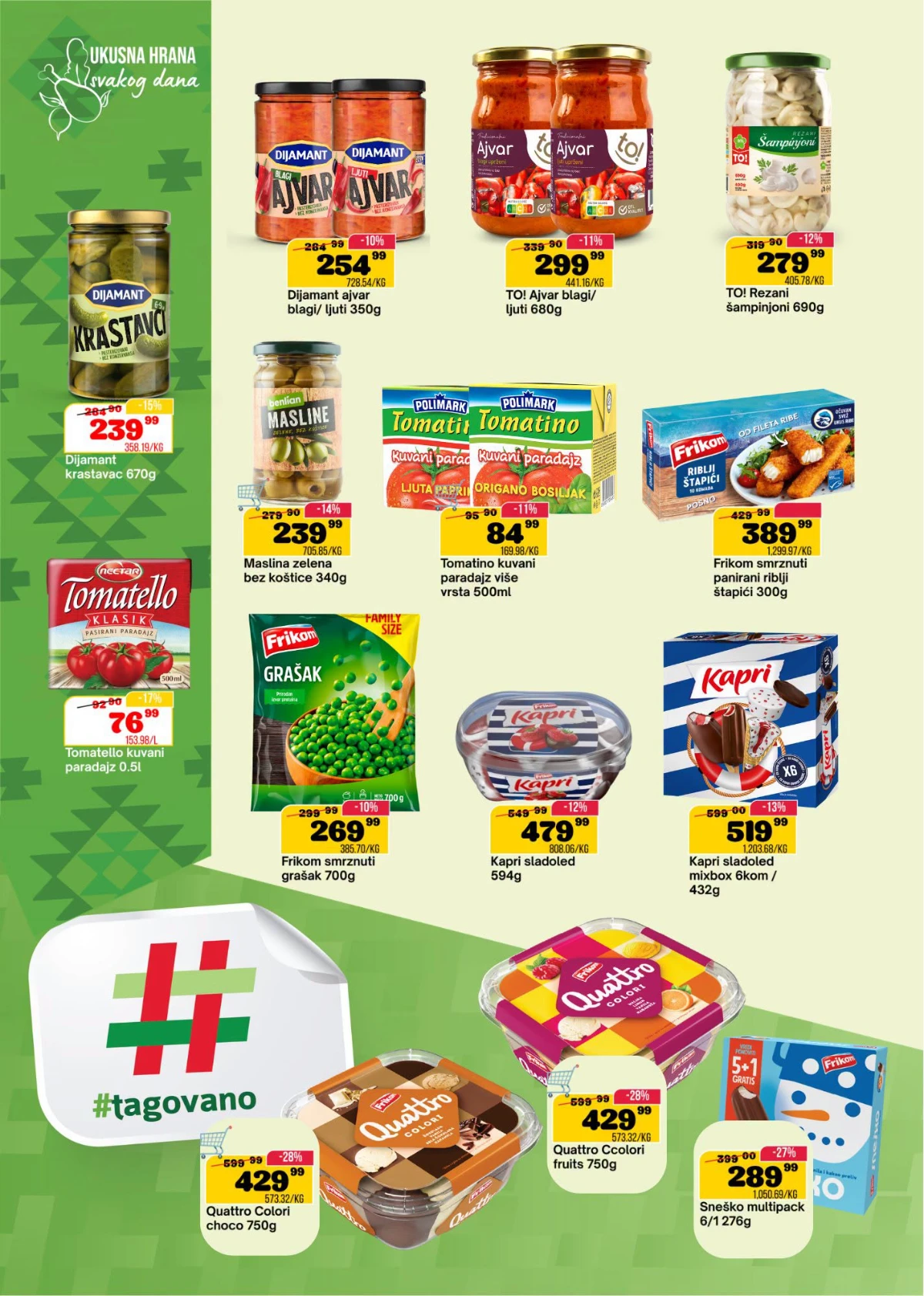 SP Market katalog 15.07. do 27.07.2026. – slatkiši, keks, čokolade i grickalice na sniženju