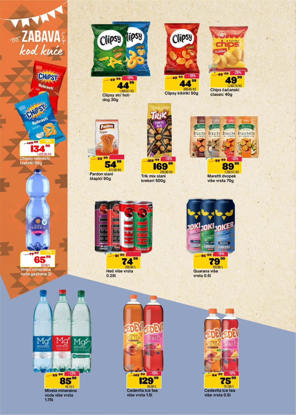 SP Market katalog 15.07. do 27.07.2026. – deterdženti, omekšivači i sredstva za čišćenje na akciji