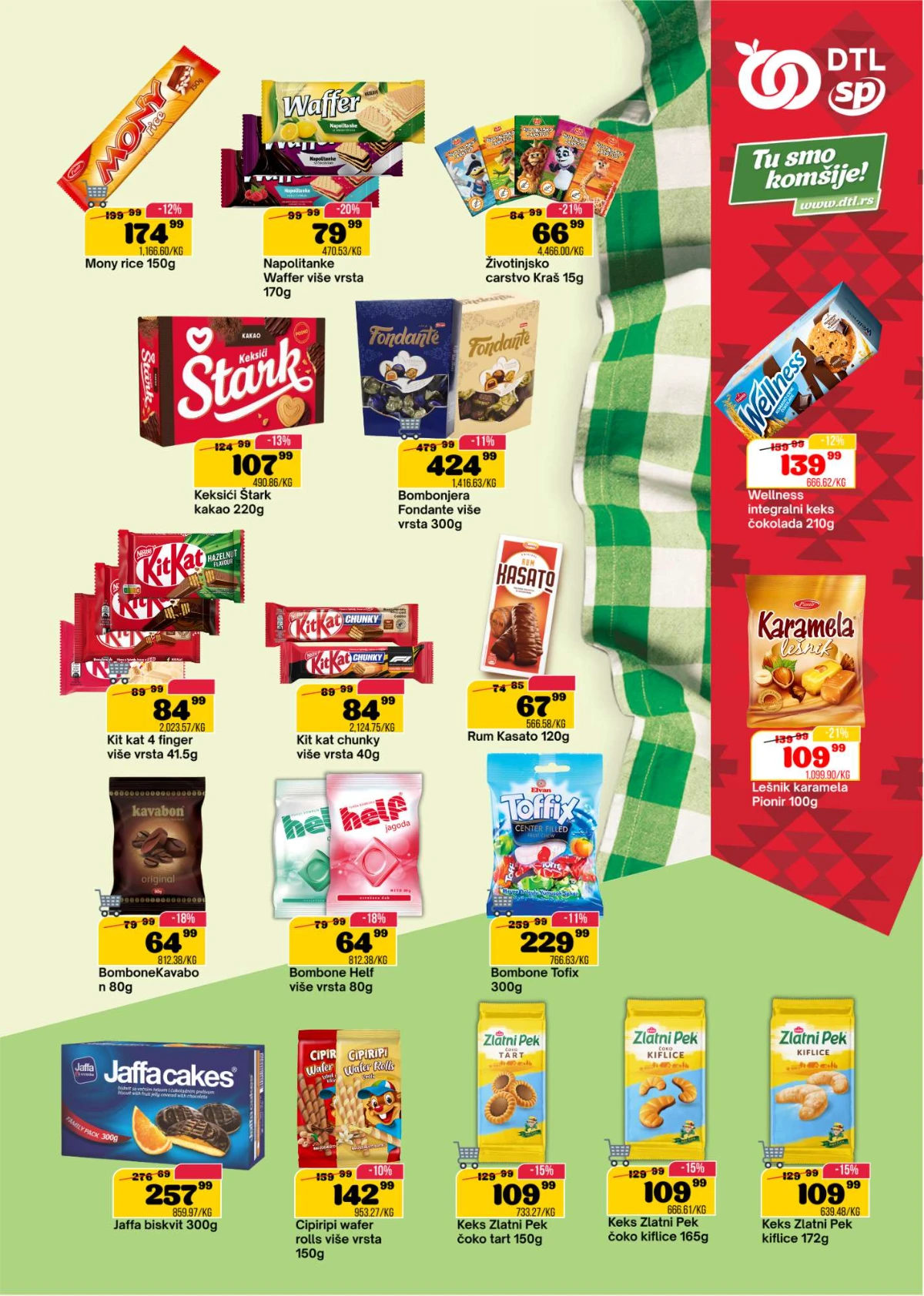 SP Marketi akcija kafa, Guarana, Coca Cola i sokovi po nižim cenama do 01.06.2026