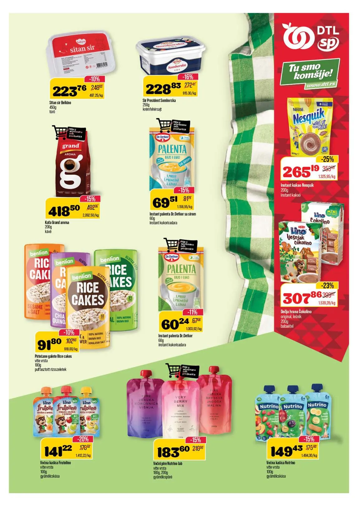 SP Market Katalog sniženja SP marketi akcija snizenja