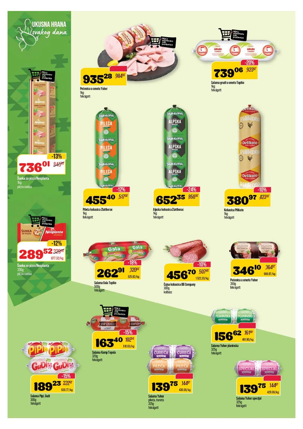 SP Market Katalog sniženja SP marketi akcija snizenja