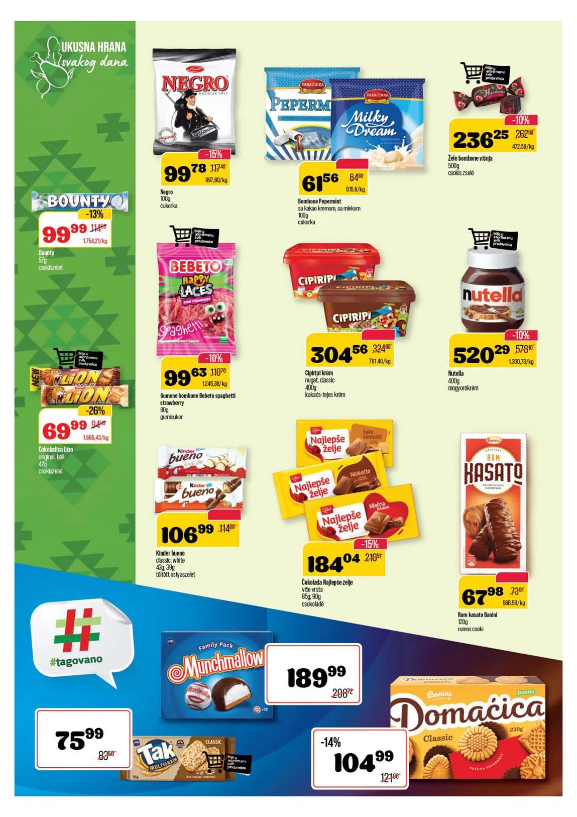 SP Market Katalog sniženja SP marketi akcija snizenja