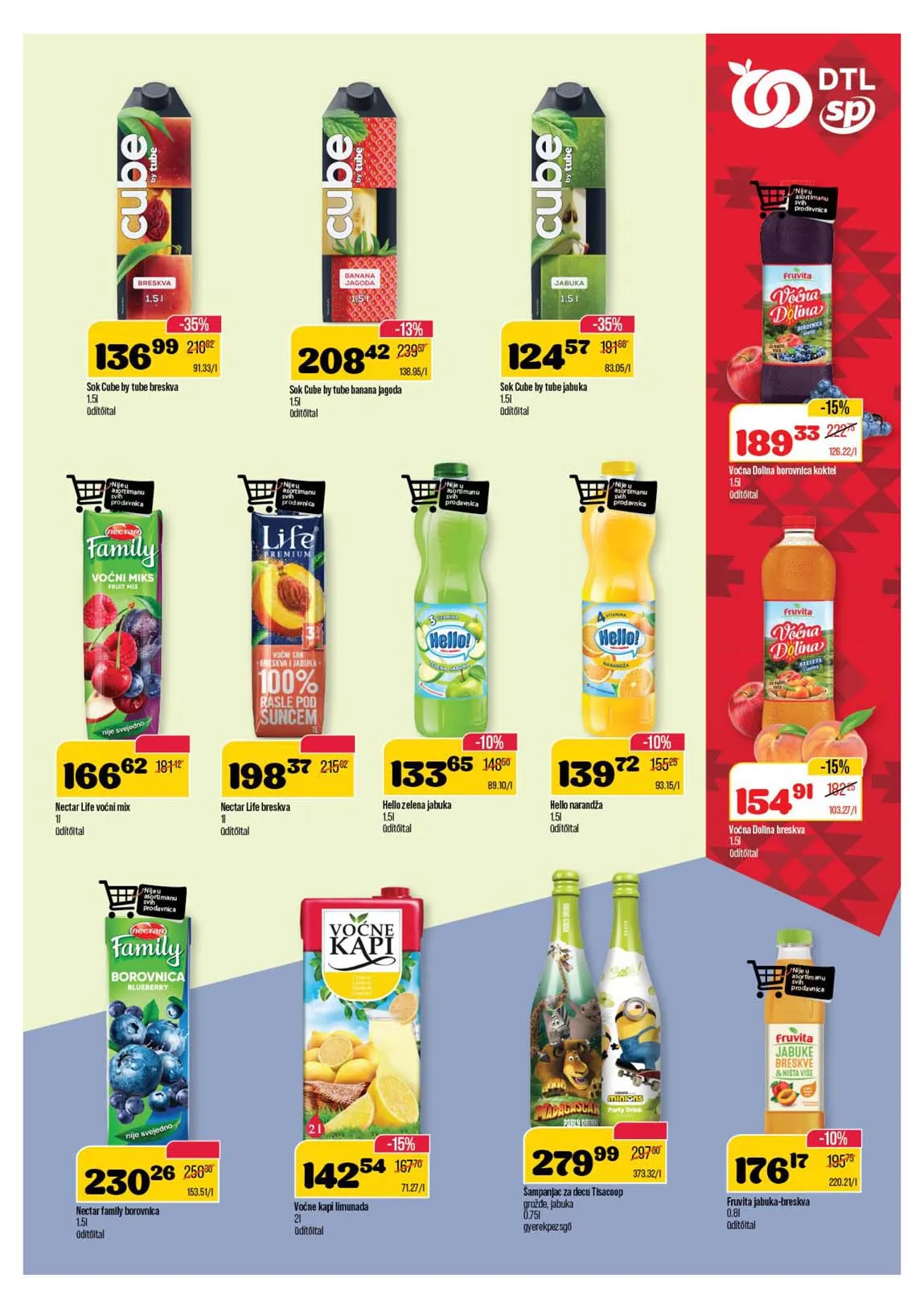 SP Market Katalog sniženja SP marketi akcija snizenja