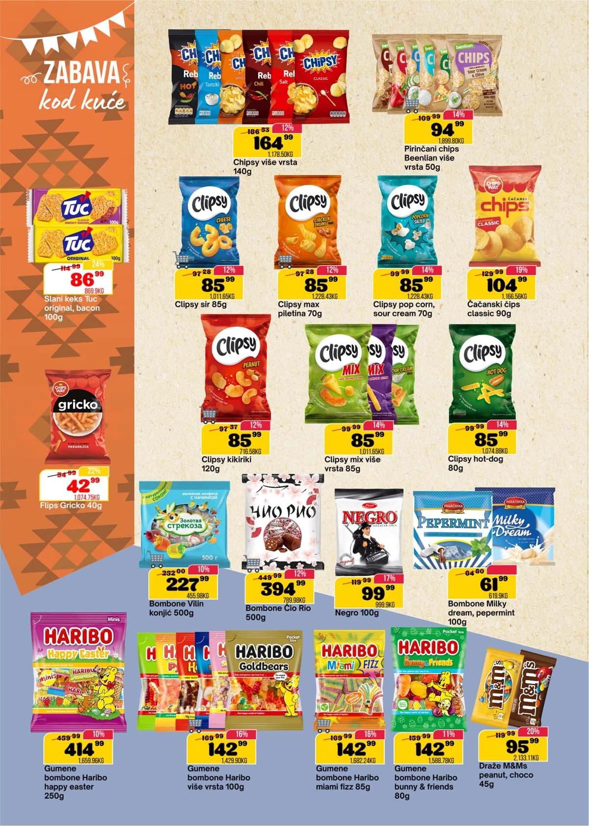 SP Marketi akcija – prehrambeni proizvodi na popustu do 06. aprila 2026