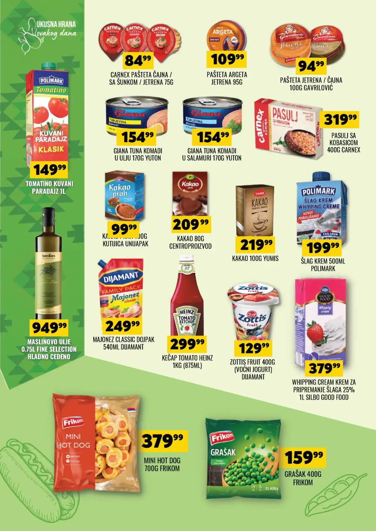 Tekijanka akcija katalog do 04. maja 2026 strana 6 piće i osnovne potrepštine Srbija