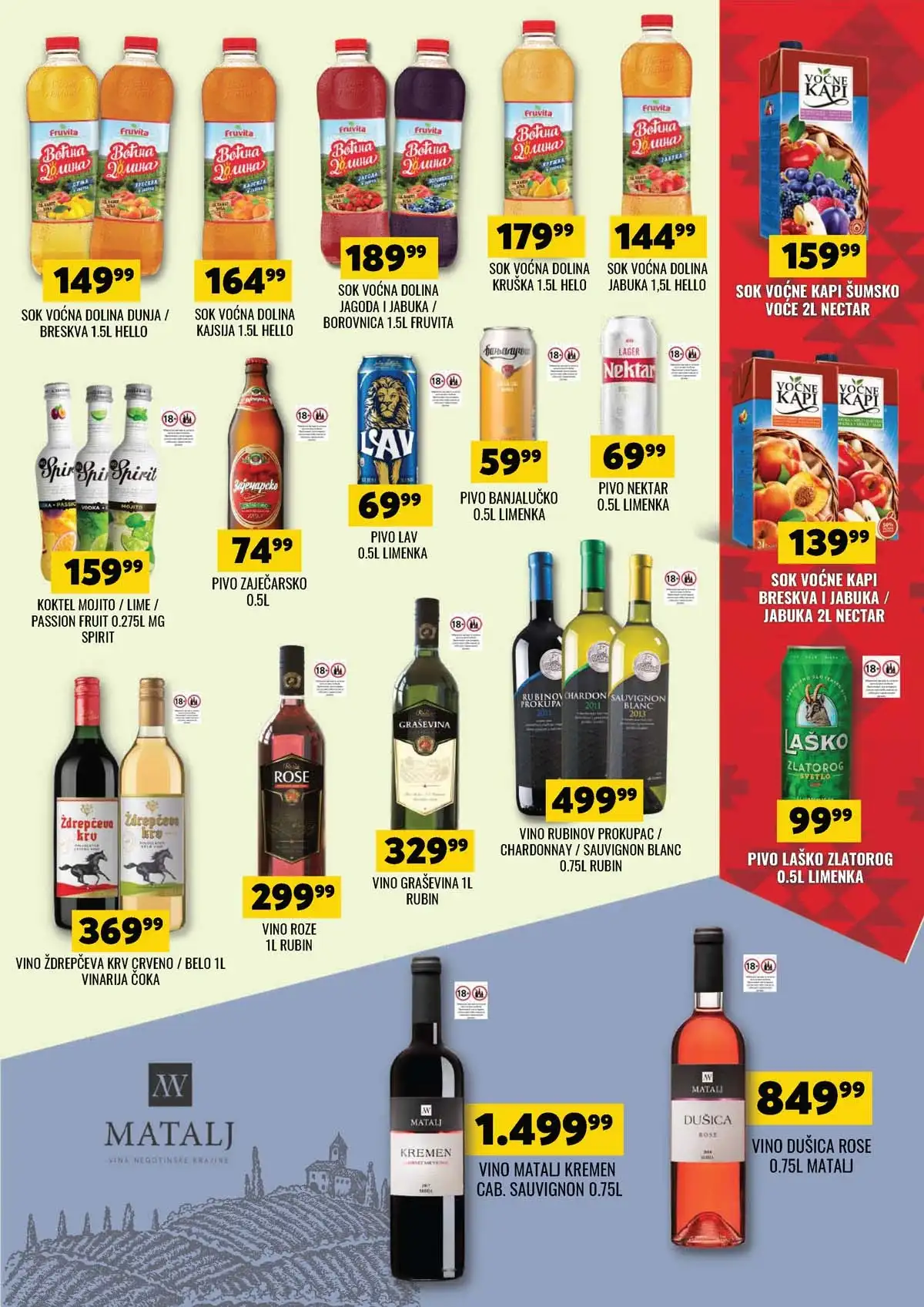 Tekijanka katalog sniženja do 20. aprila 2026 – strana 11 Tekijanka akcija do 20. aprila 2026 strana 11 kućne potrepštine i higijenski proizvodi Srbija