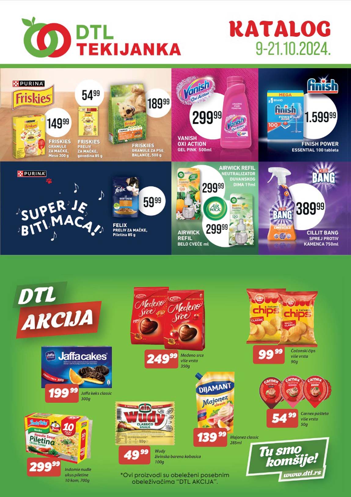 TEKIJANKA MARKETI  SNIZENJE SNIZENJA  KATALOG AKCIJA