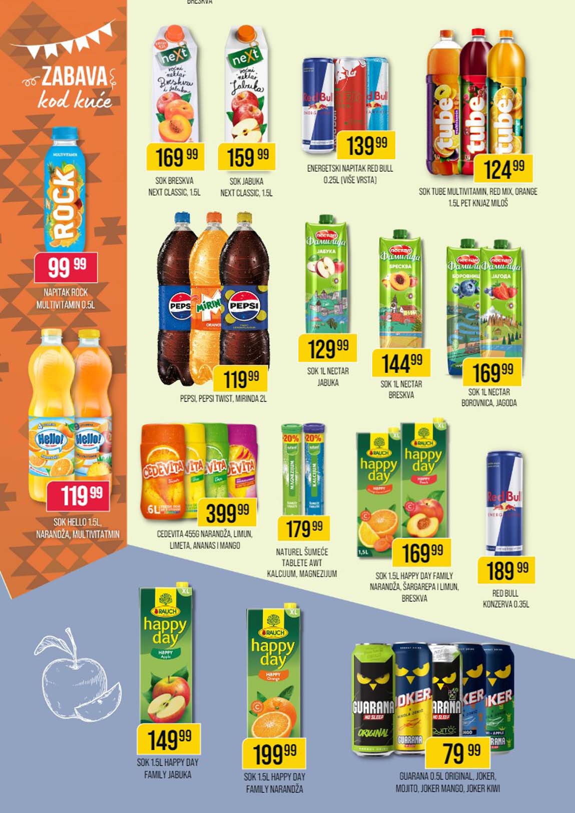 TEKIJANKA MARKETI  SNIZENJE SNIZENJA  KATALOG AKCIJA