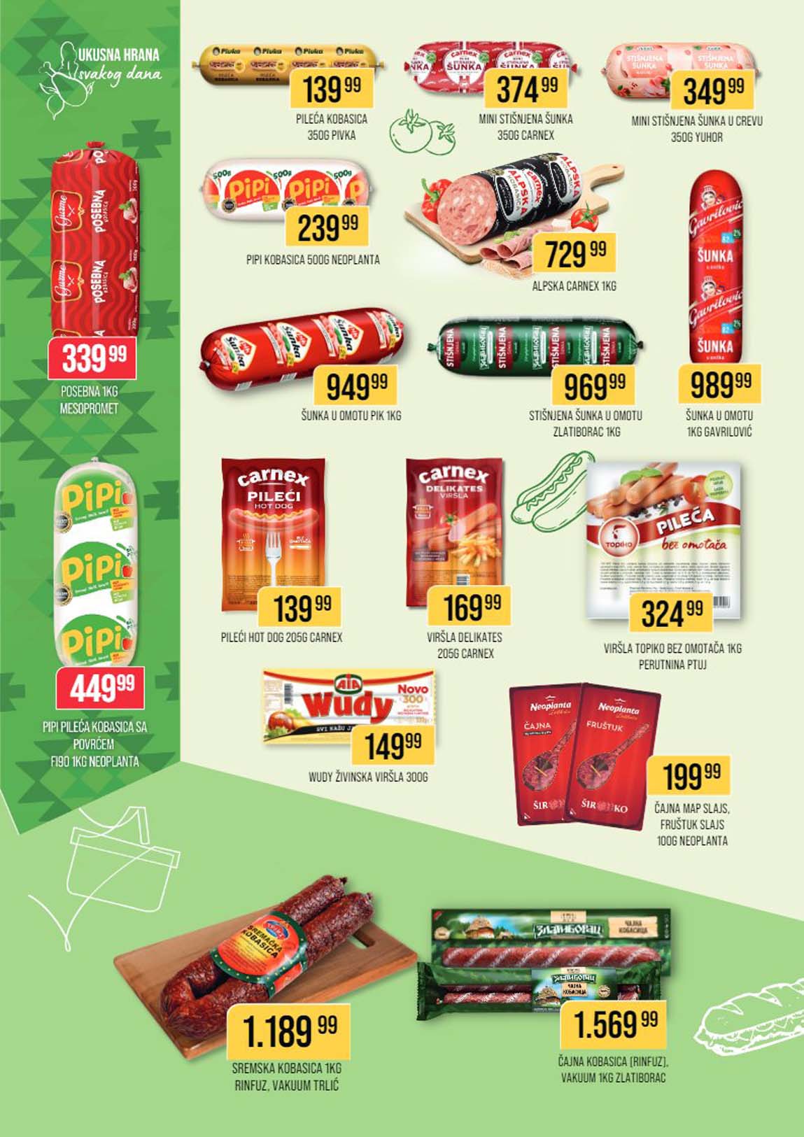 TEKIJANKA MARKETI  SNIZENJE SNIZENJA  KATALOG AKCIJA