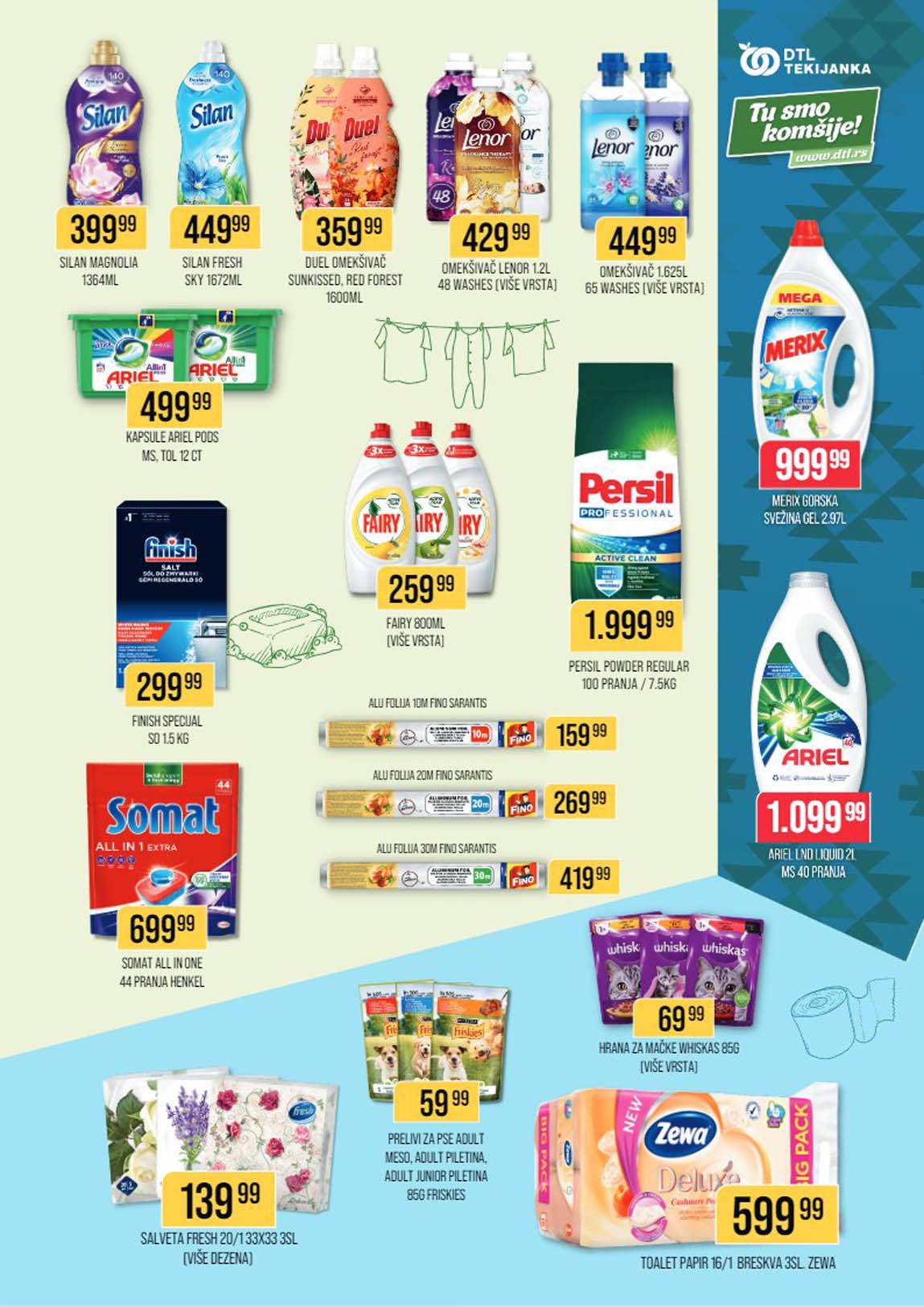 TEKIJANKA MARKETI  SNIZENJE SNIZENJA  KATALOG AKCIJA