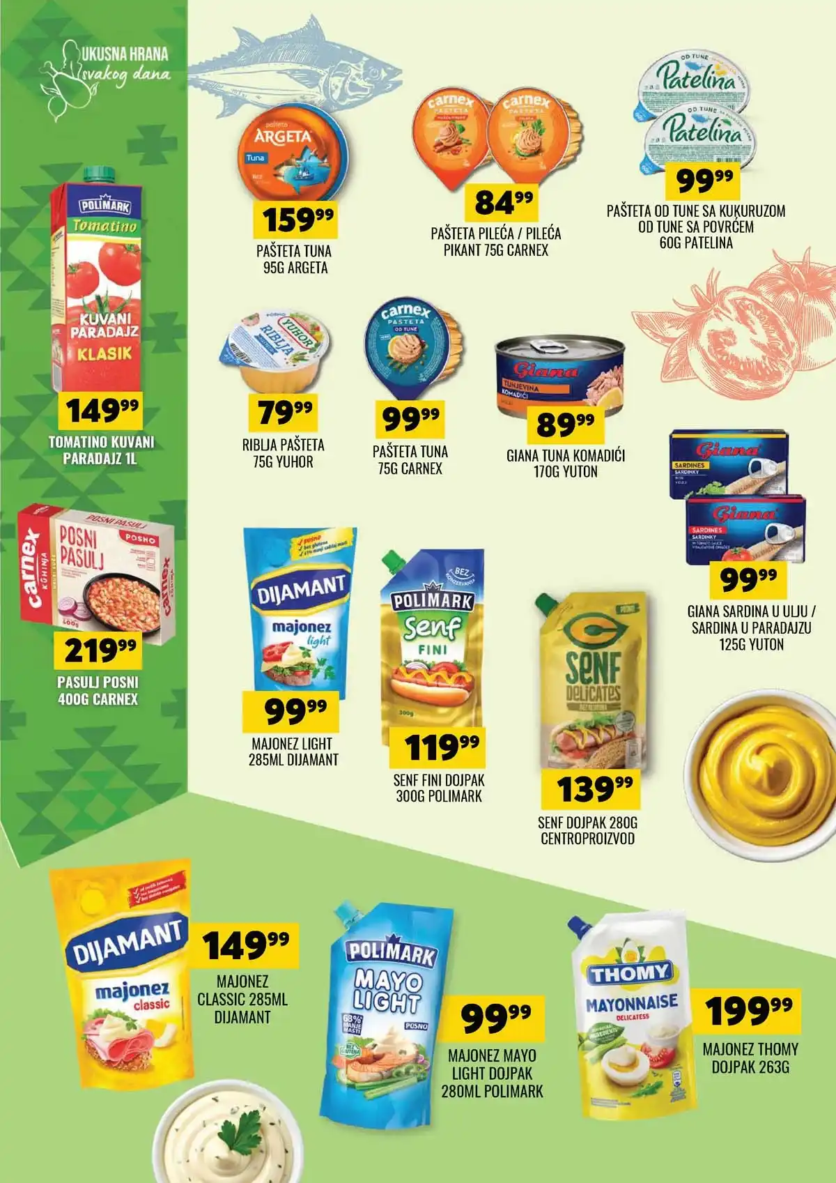 Tekijanka katalog sniženja do 06. aprila 2026 – strana 6 Tekijanka akcija katalog do 06. aprila 2026 strana 6 piće i osnovne potrepštine Srbija