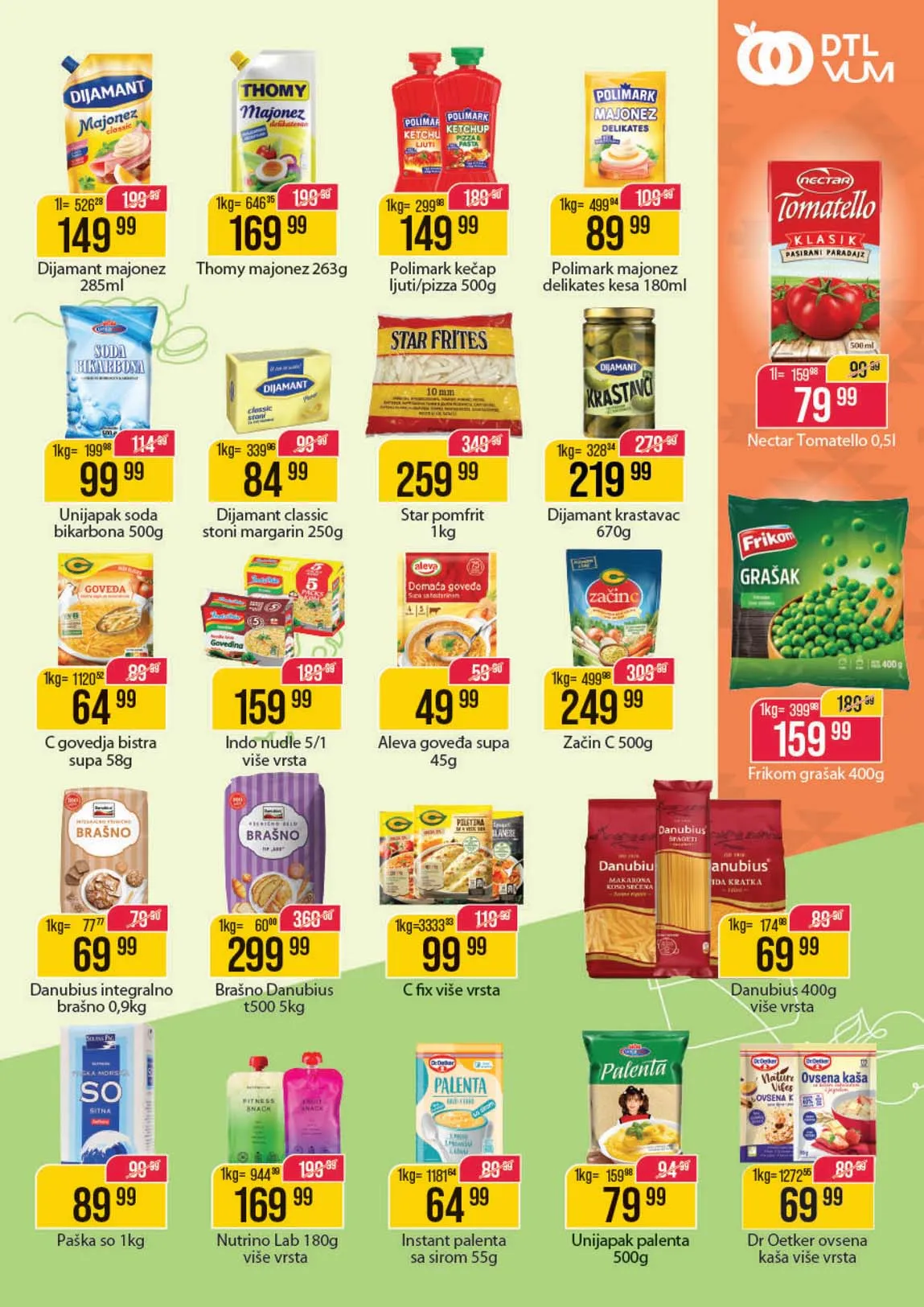 Vum akcijski katalog snizenja