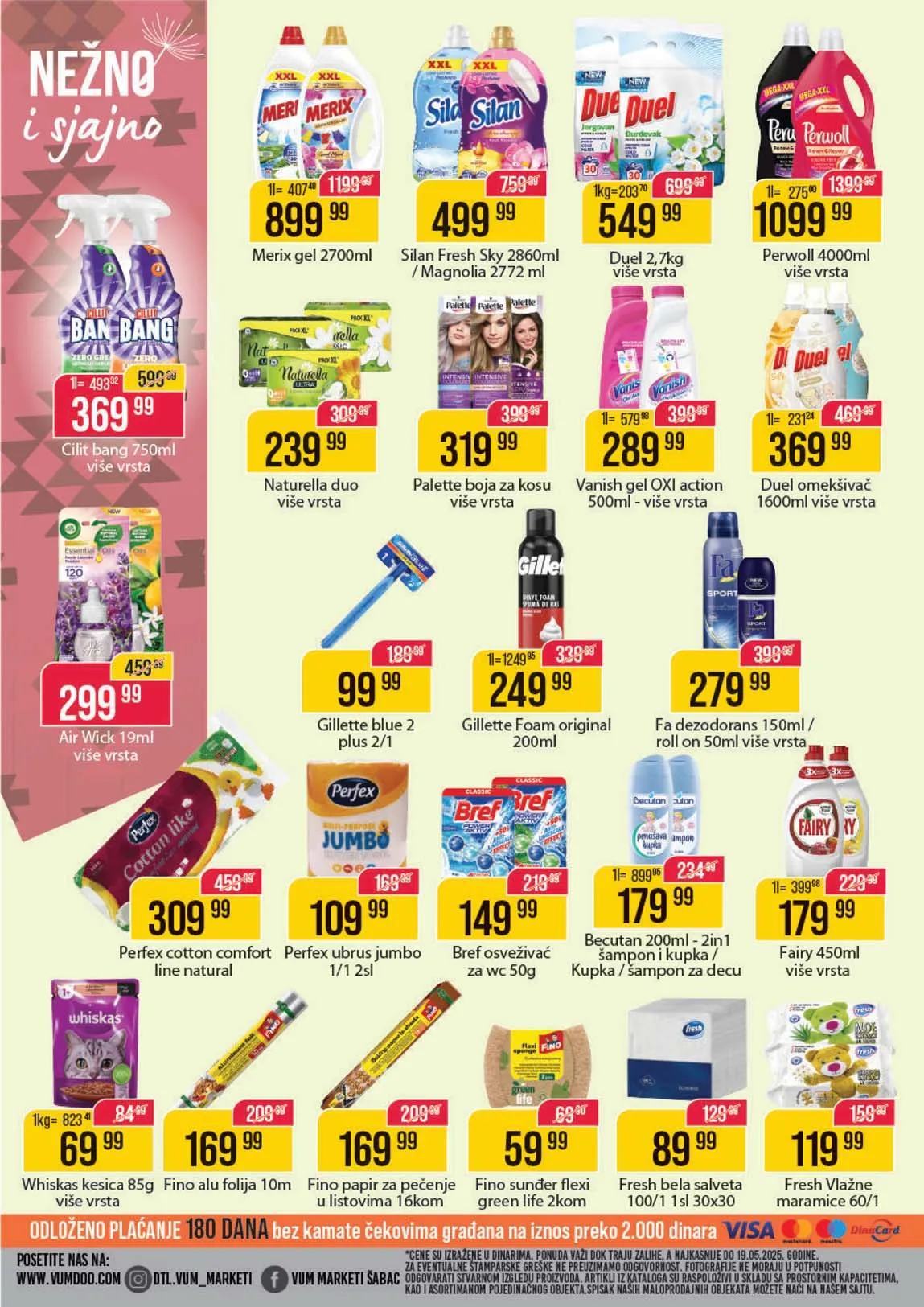 Vum akcijski katalog snizenja