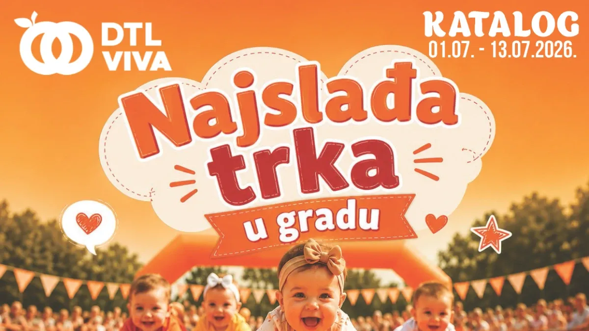 DTL Viva katalog do 13.07.2026 – nova akcija sa popustima na prehranu, piće, slatkiše i kućnu hemiju