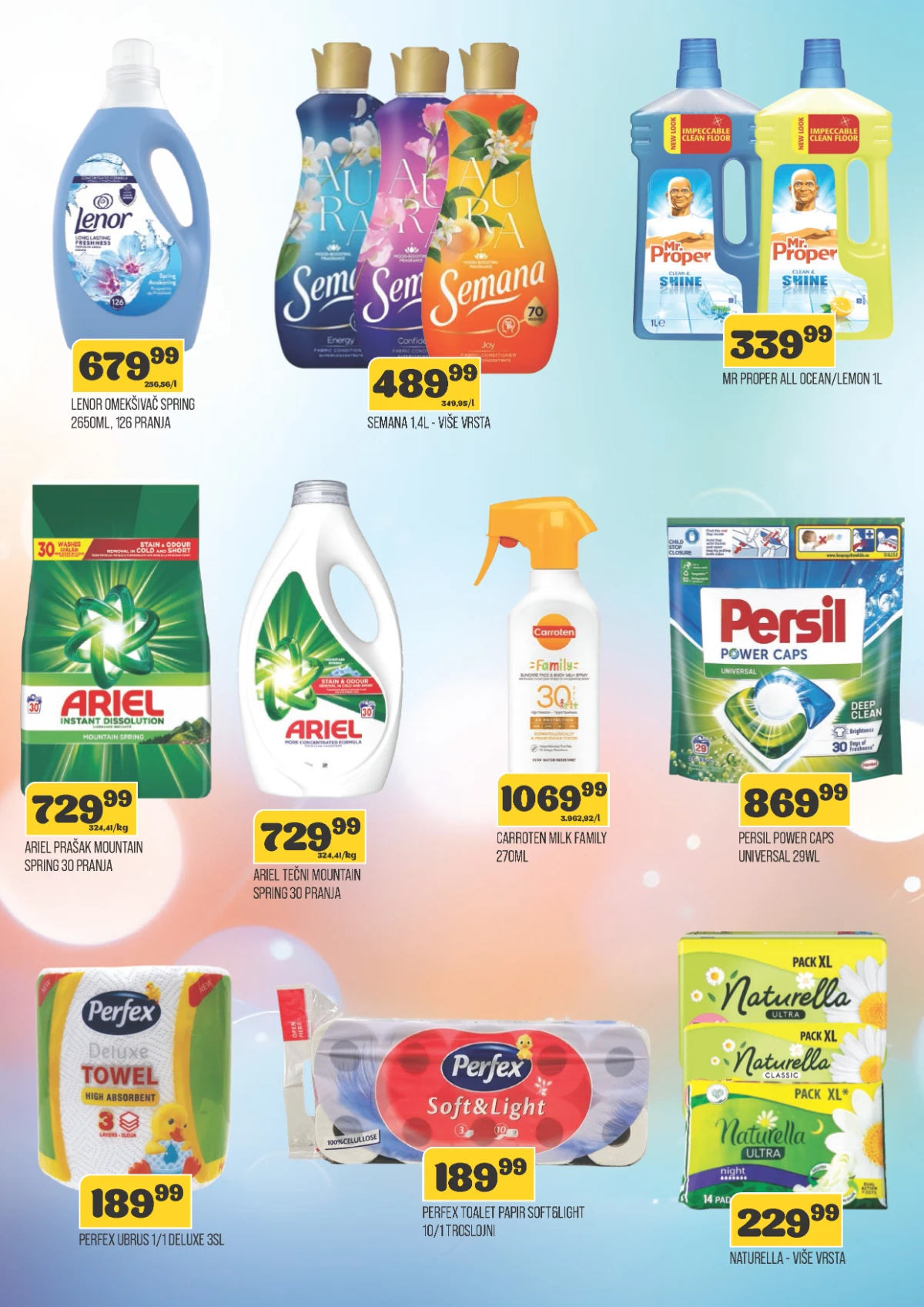 DTL Viva katalog do 13.07.2026 – papirna galanterija, higijena i proizvodi za domaćinstvo