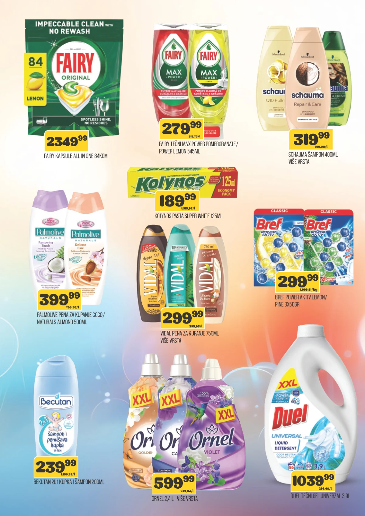 DTL Viva katalog strana 10 – kućna hemija i proizvodi za higijenu