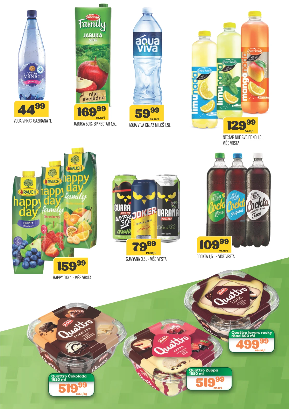 DTL Viva katalog strana 9 – kafa, paštete, namazi i prehrambeni proizvodi po sniženim cenama
