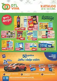 DTL & VIVA akcija – katalog sniženja do 03.11.2025.