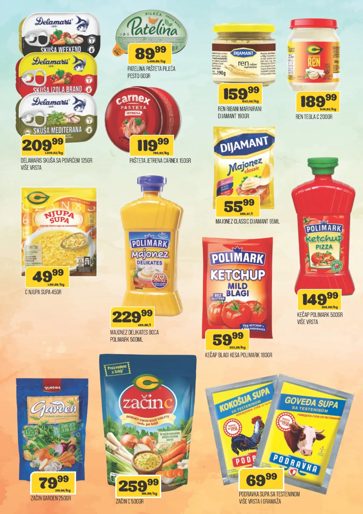 DTL Viva katalog strana 6 sa proizvodima po akcijskim cenama